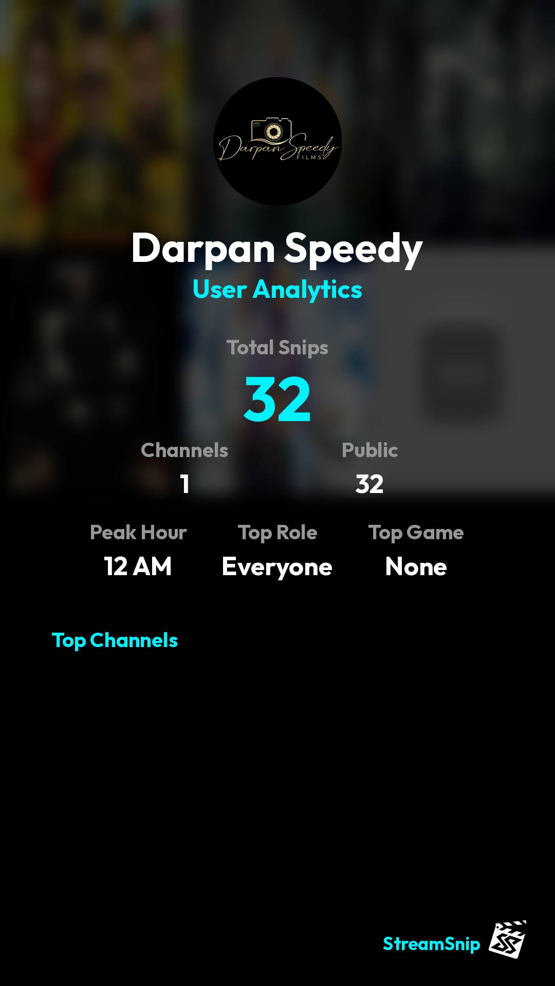 Stats Share Card