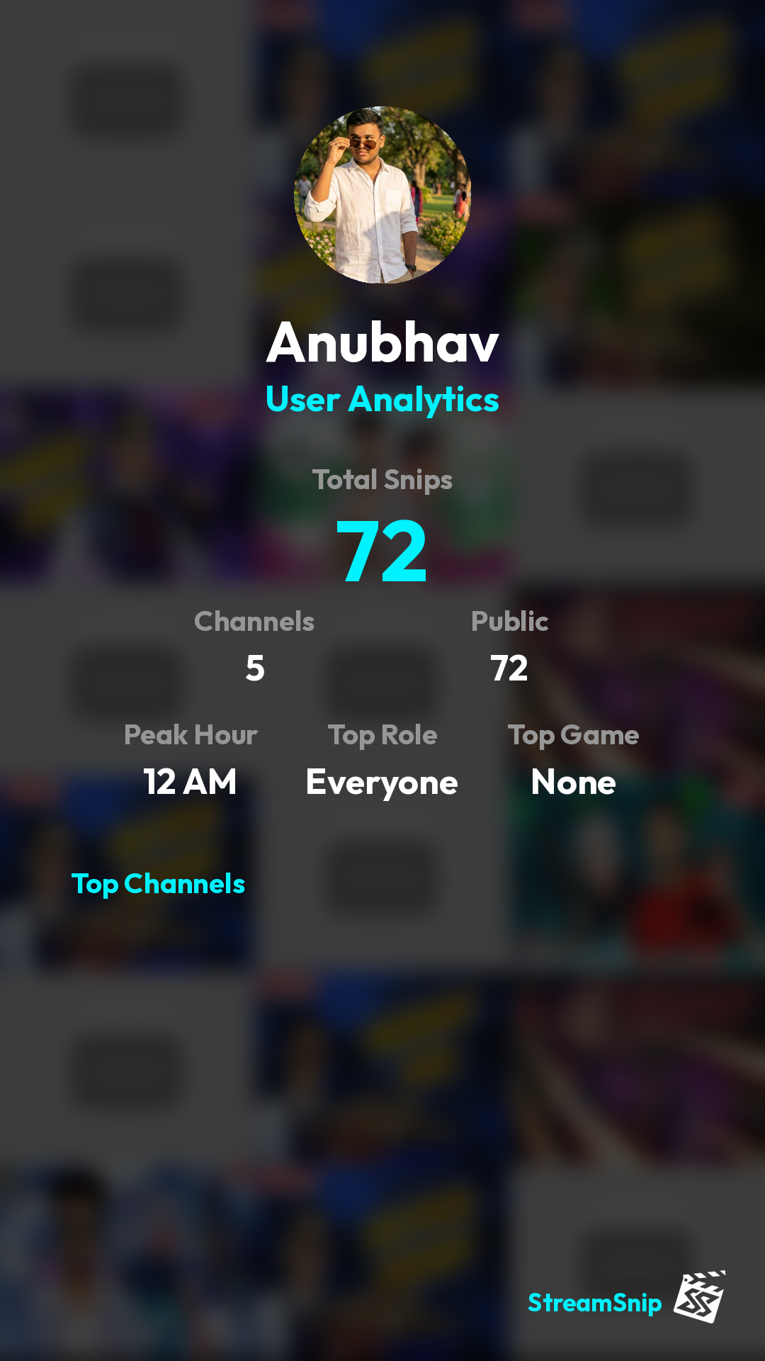 Stats Share Card