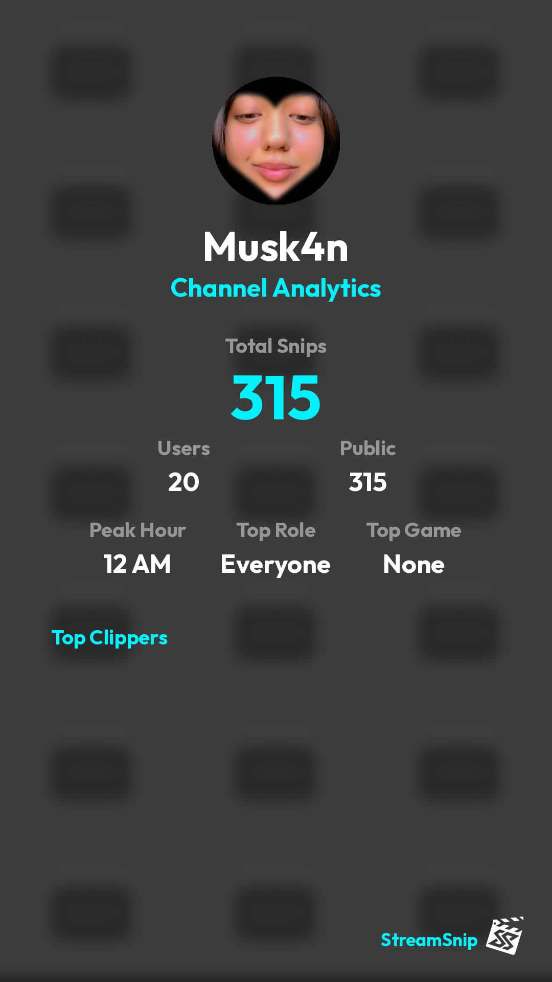 Stats Share Card