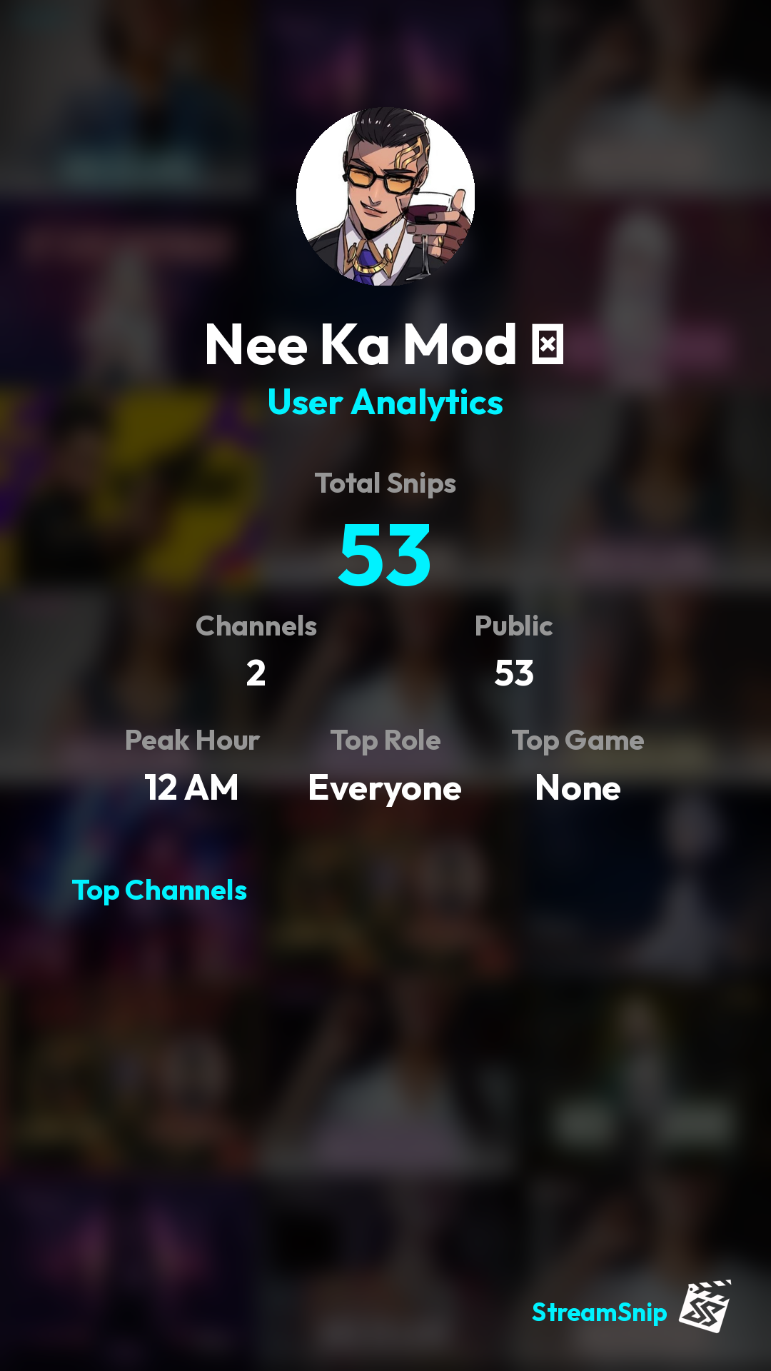 Stats Share Card
