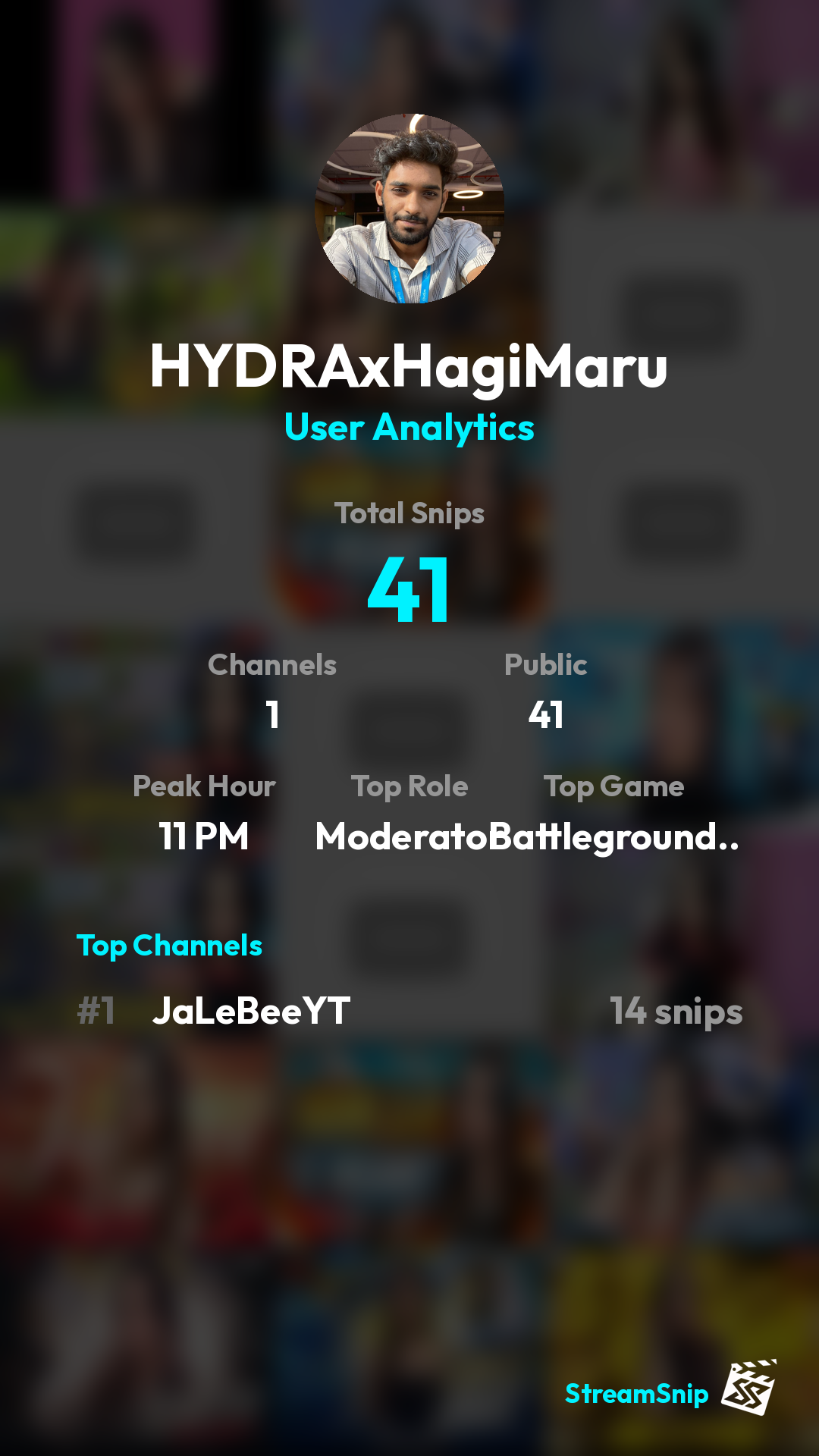 Stats Share Card
