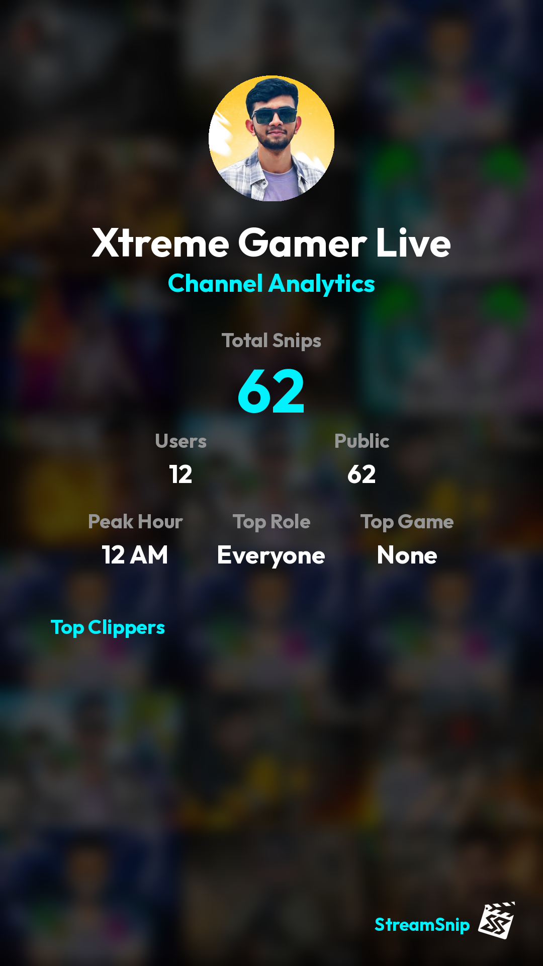 Stats Share Card