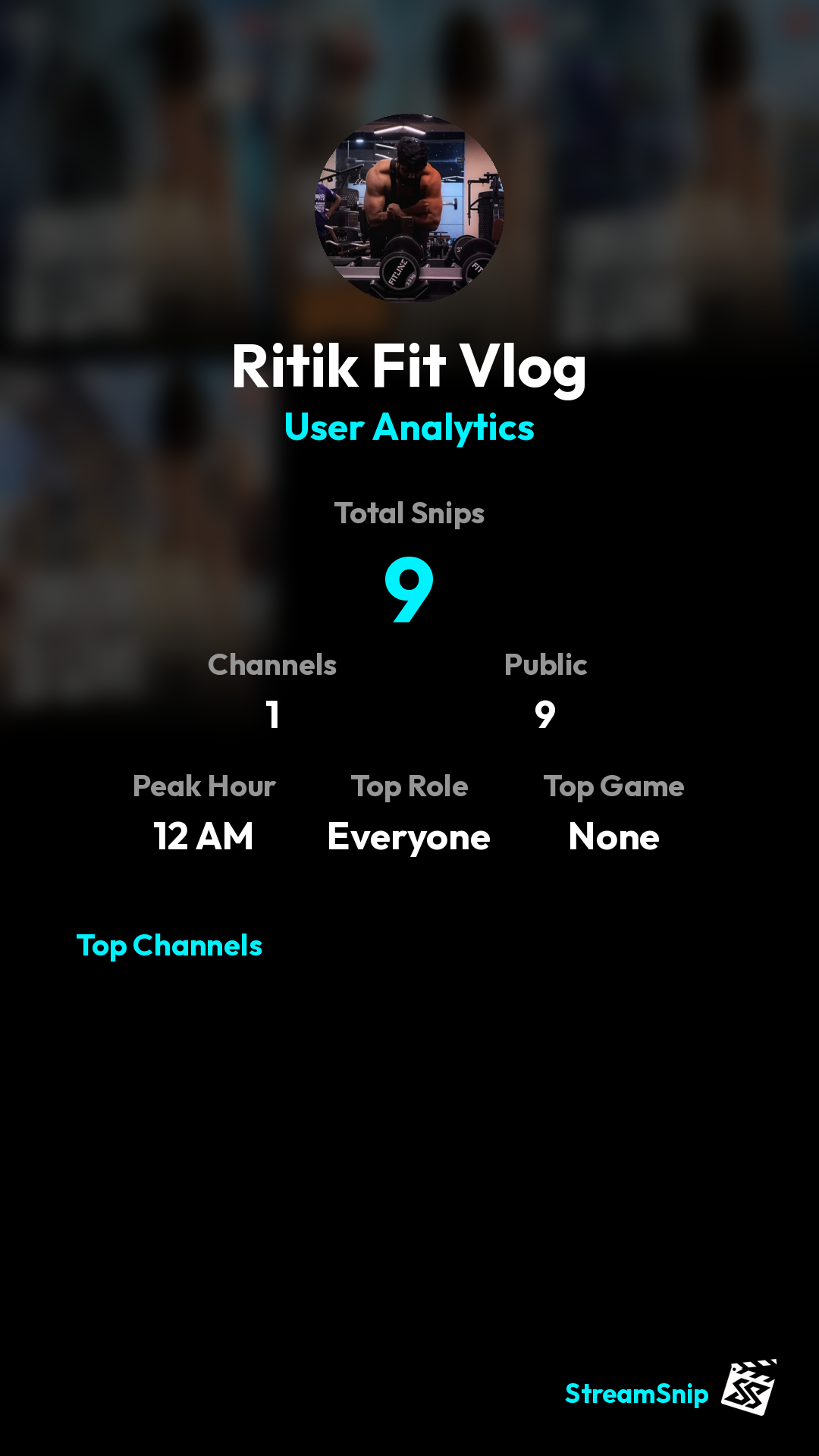 Stats Share Card