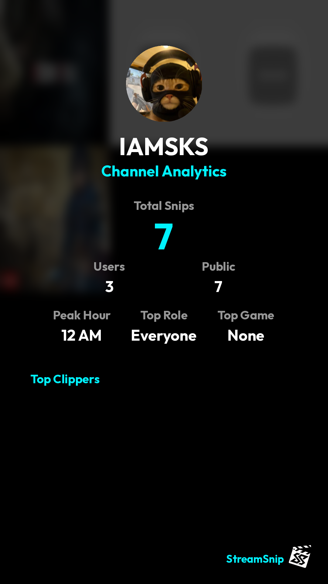 Stats Share Card