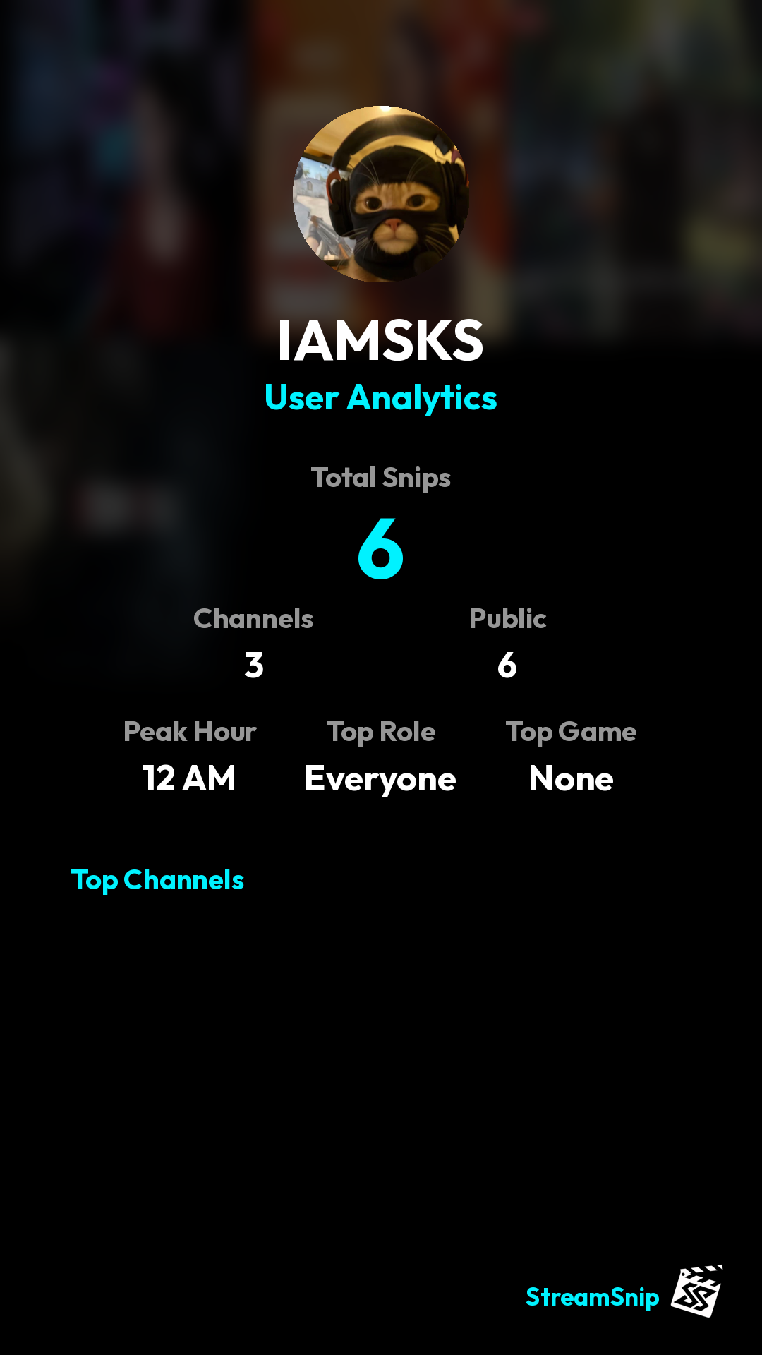 Stats Share Card