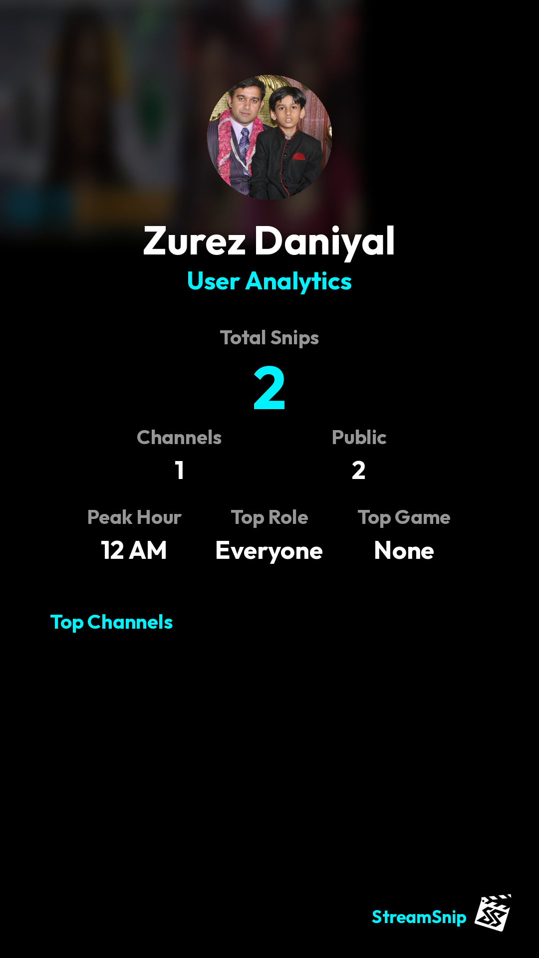 Stats Share Card