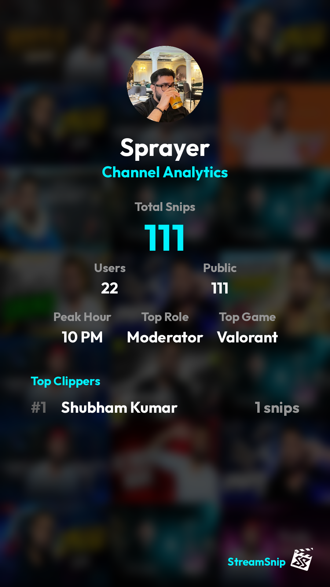 Stats Share Card