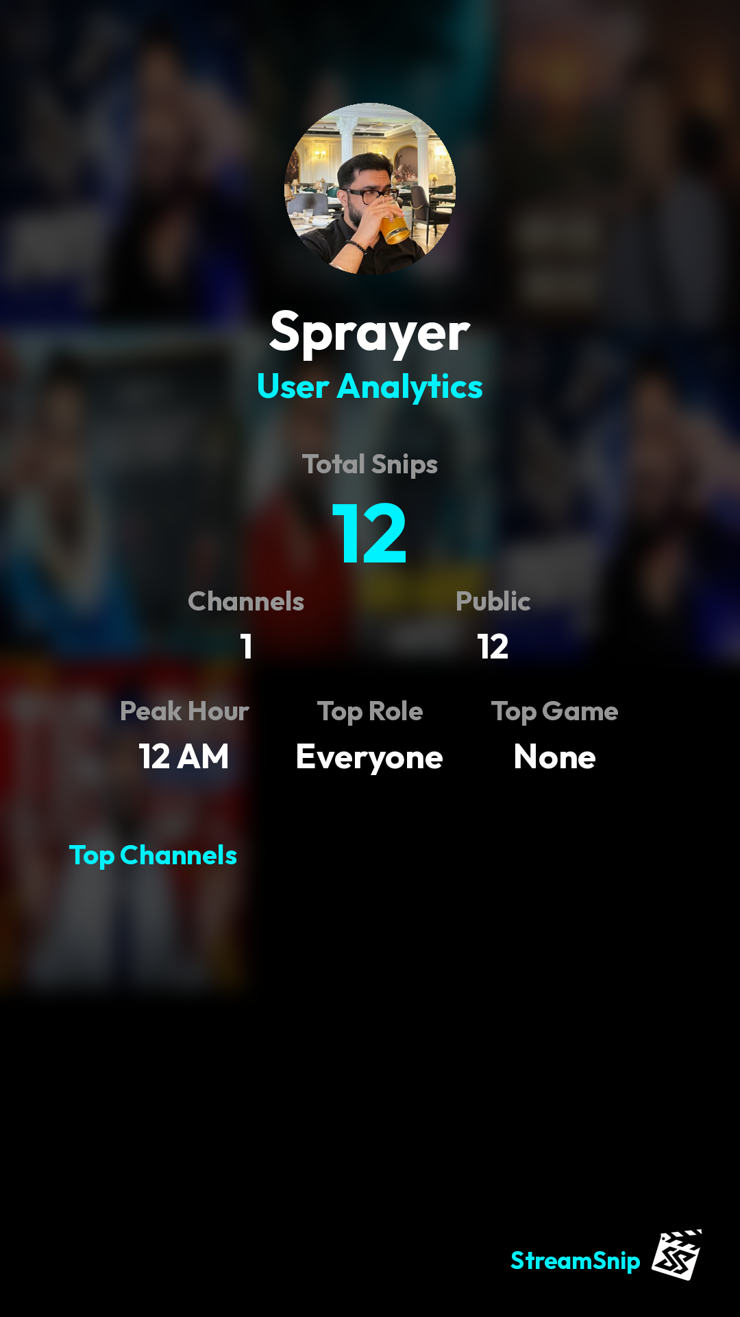 Stats Share Card