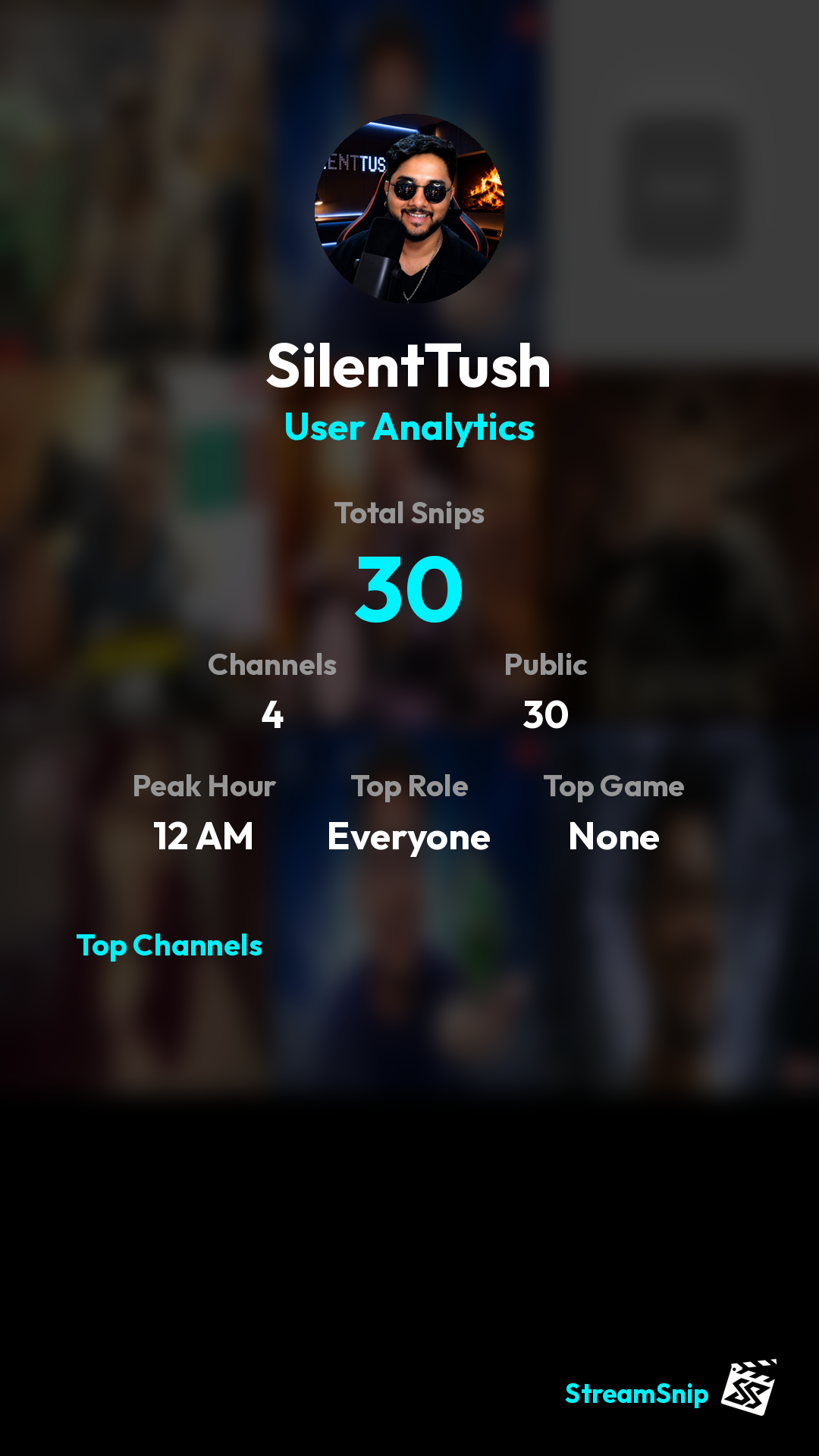 Stats Share Card