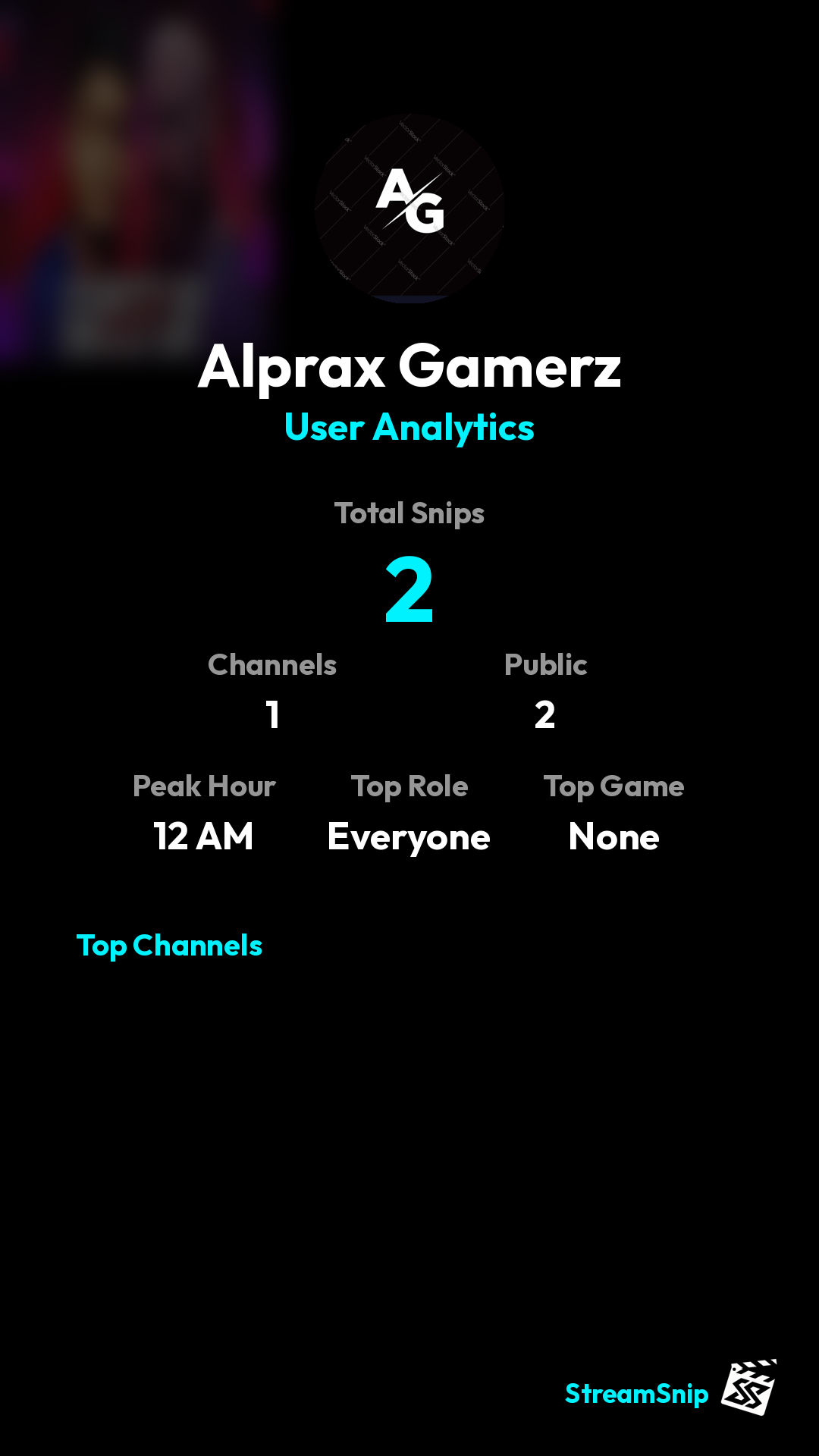 Stats Share Card
