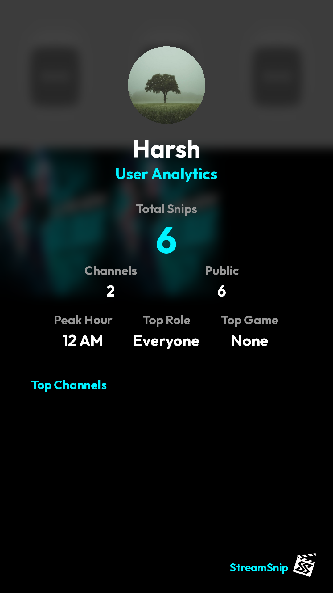 Stats Share Card