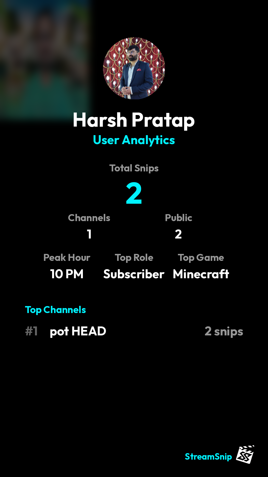 Stats Share Card