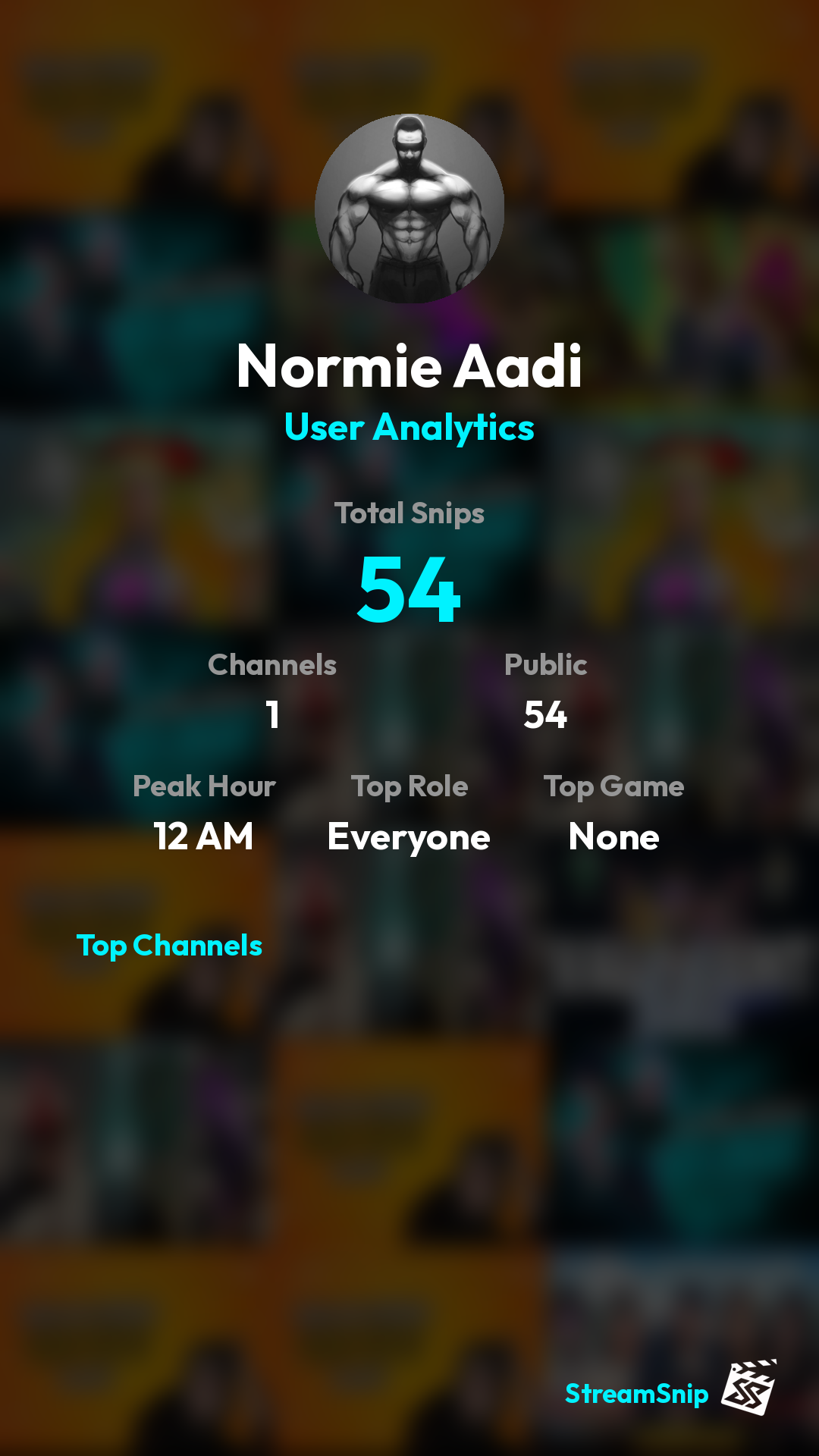 Stats Share Card