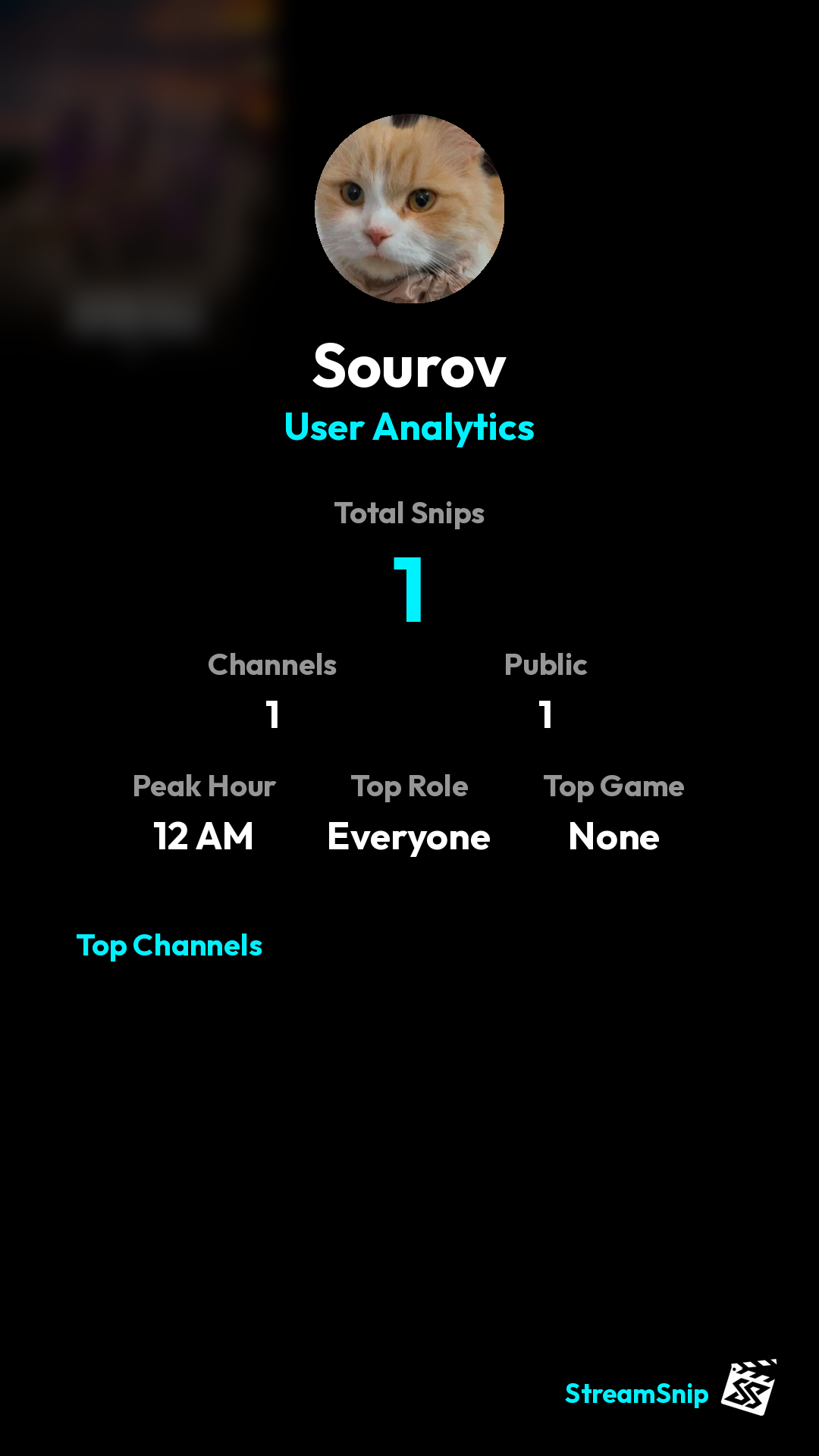 Stats Share Card