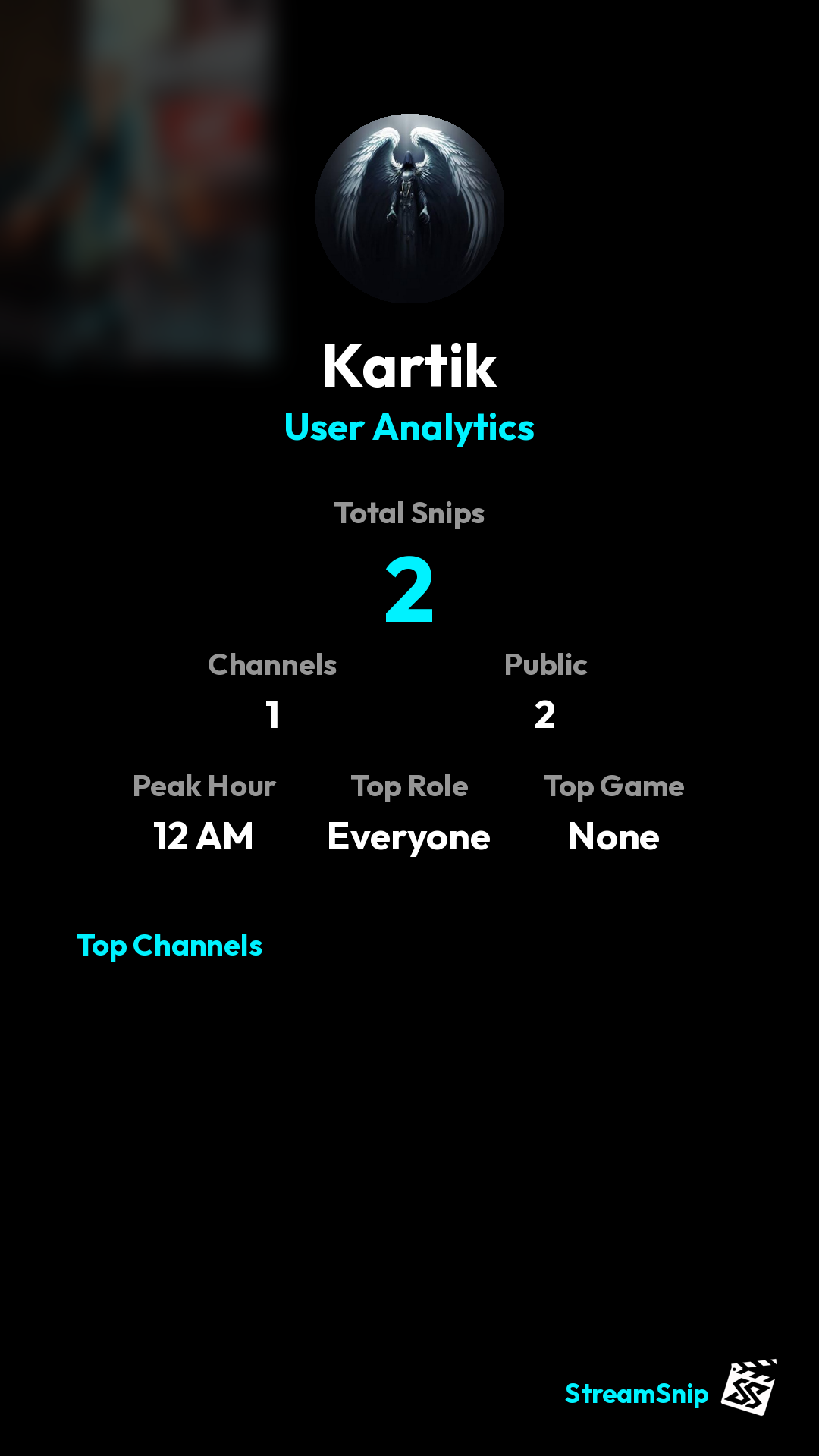 Stats Share Card