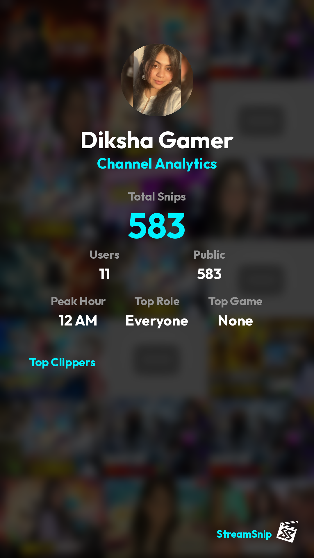 Stats Share Card