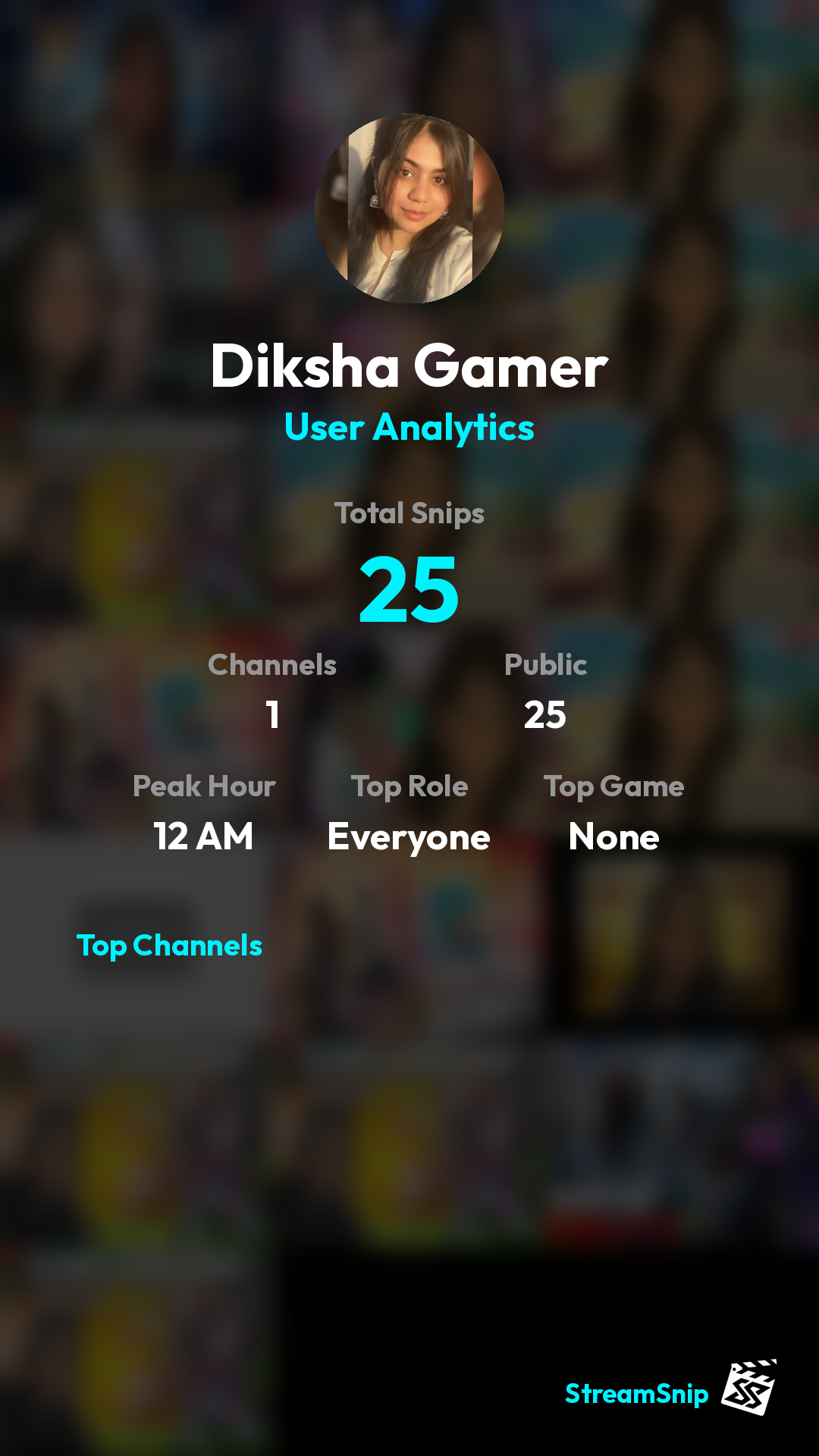 Stats Share Card