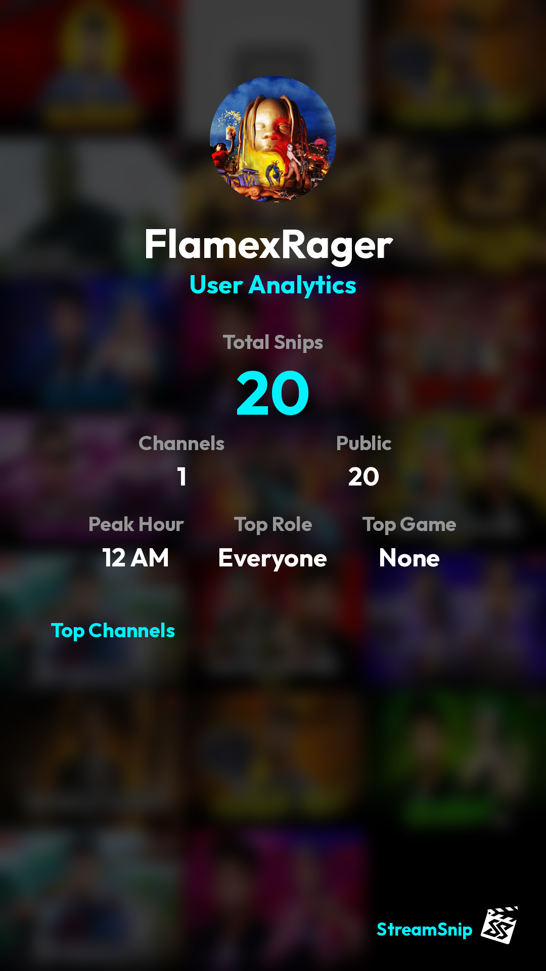 Stats Share Card