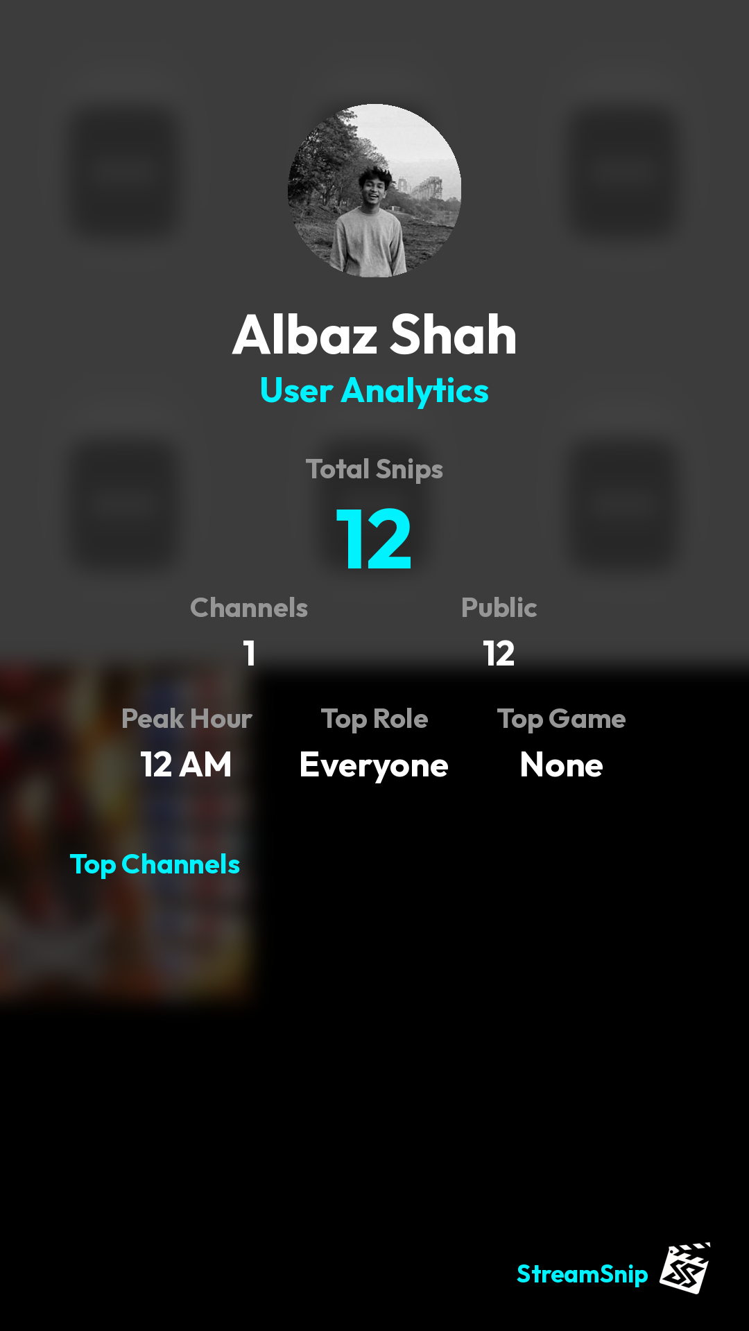 Stats Share Card