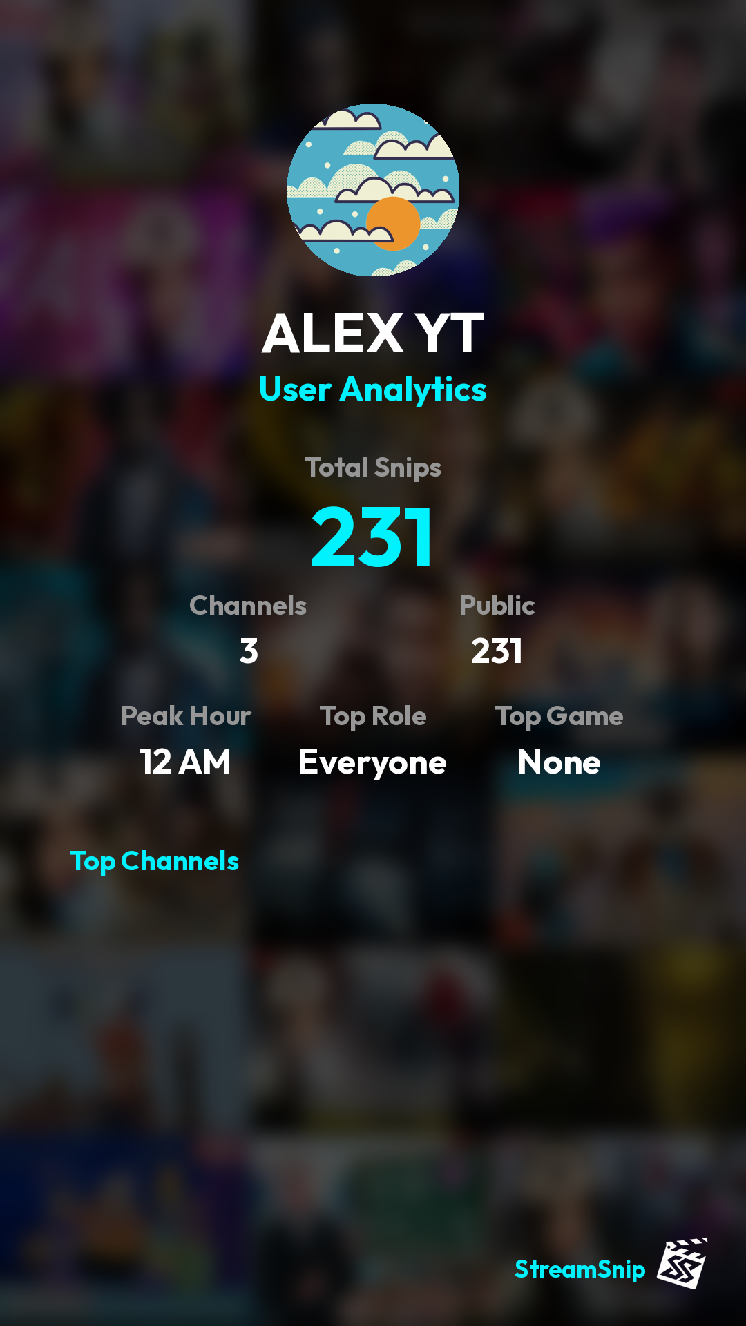 Stats Share Card