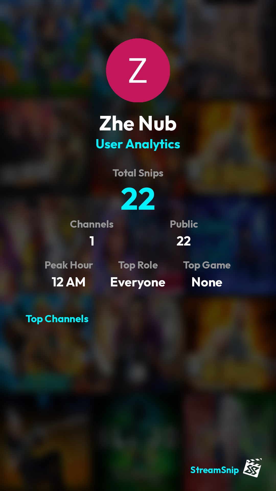 Stats Share Card