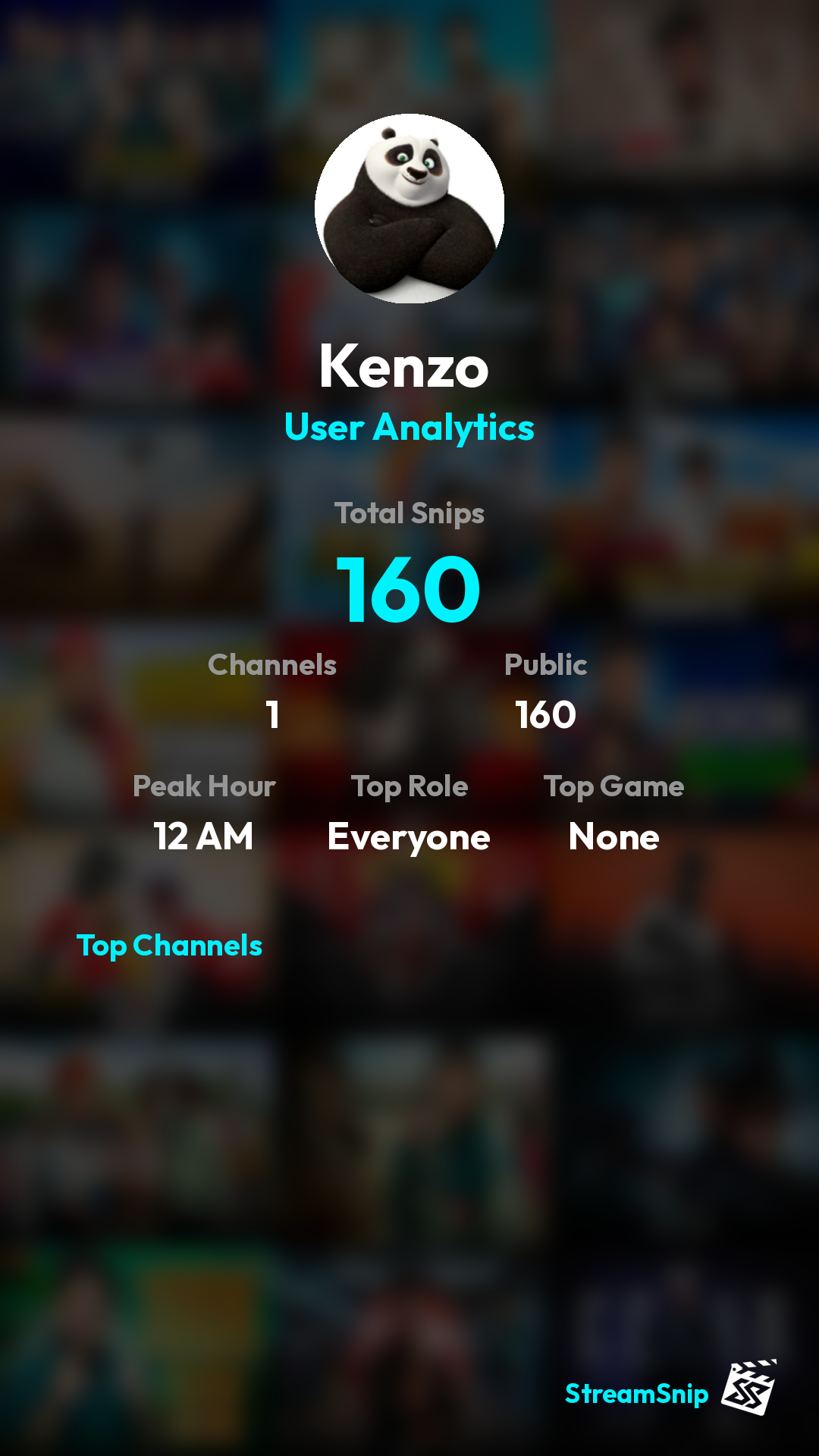 Stats Share Card