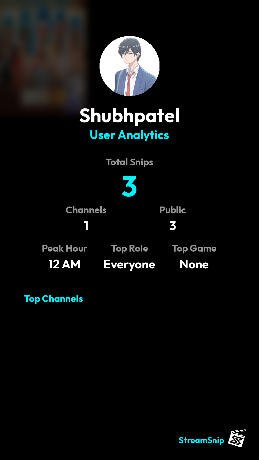 Stats Share Card