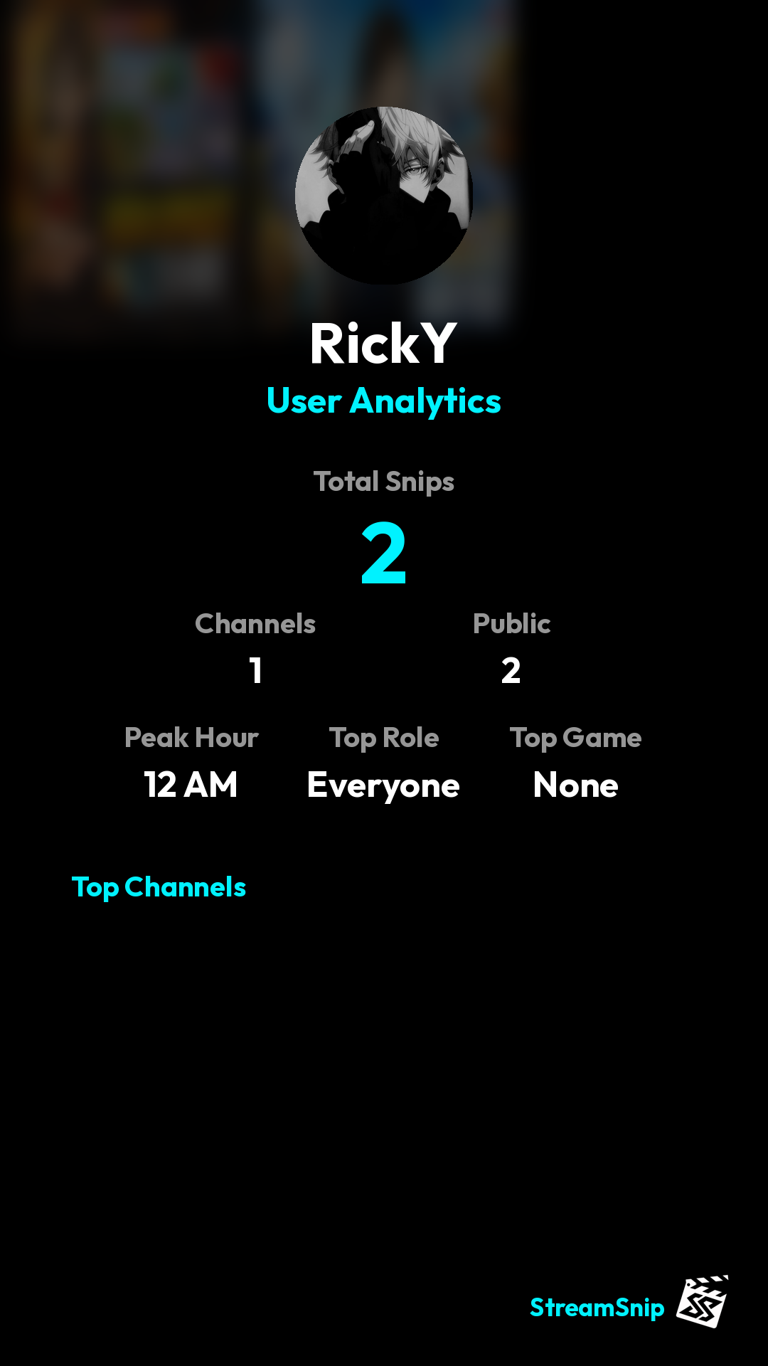 Stats Share Card