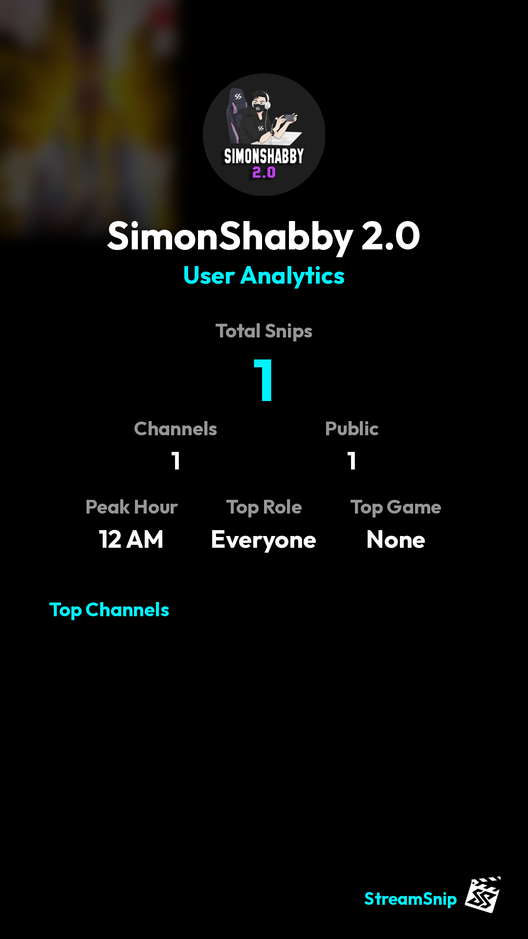 Stats Share Card