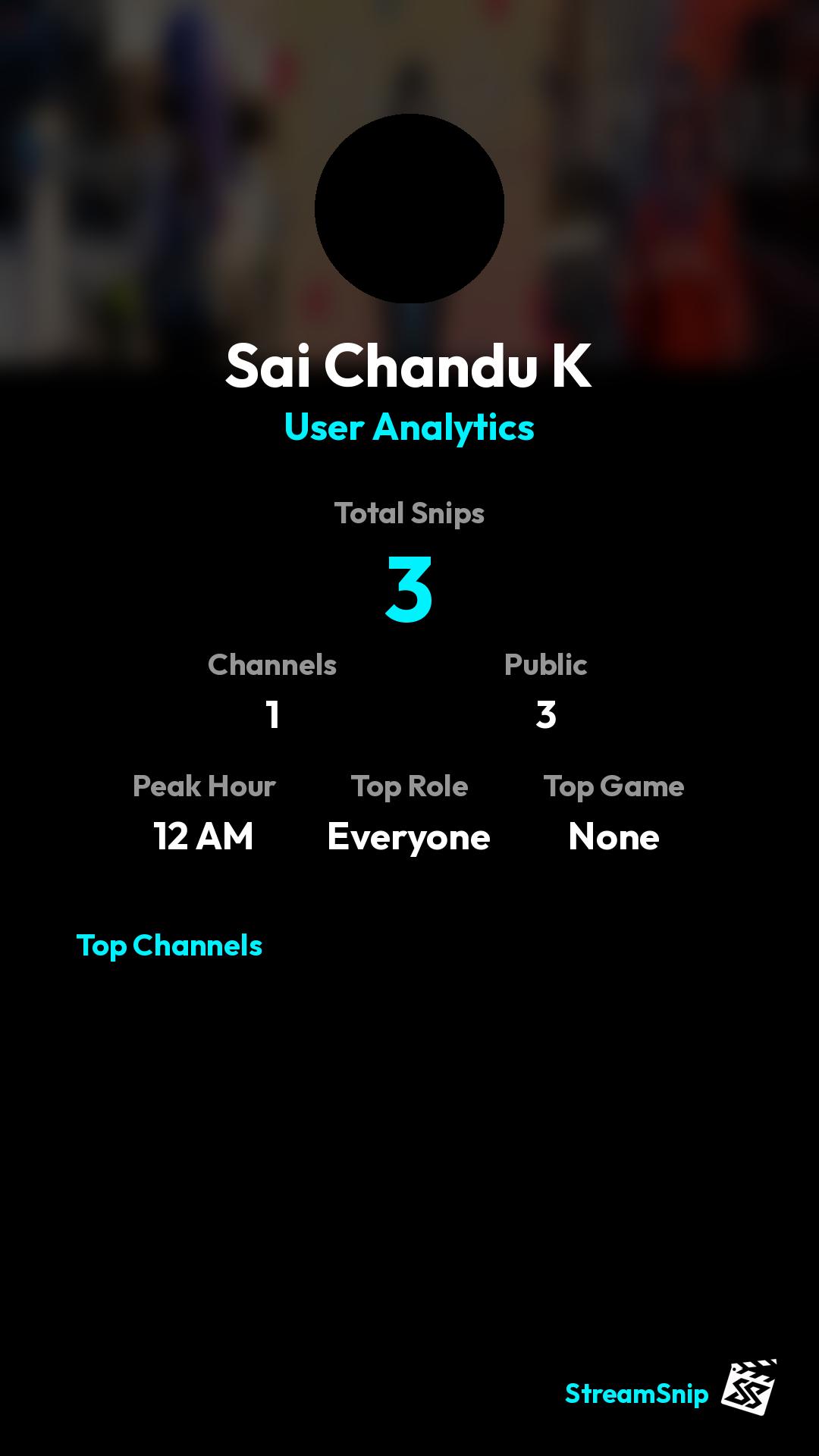 Stats Share Card