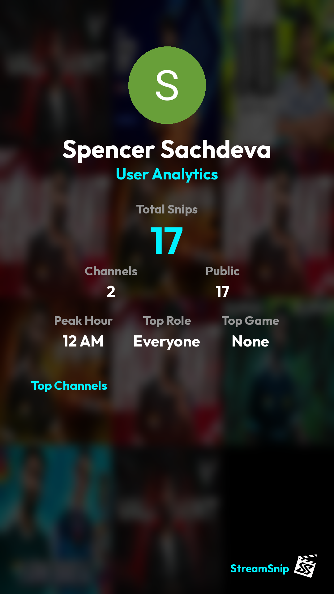 Stats Share Card
