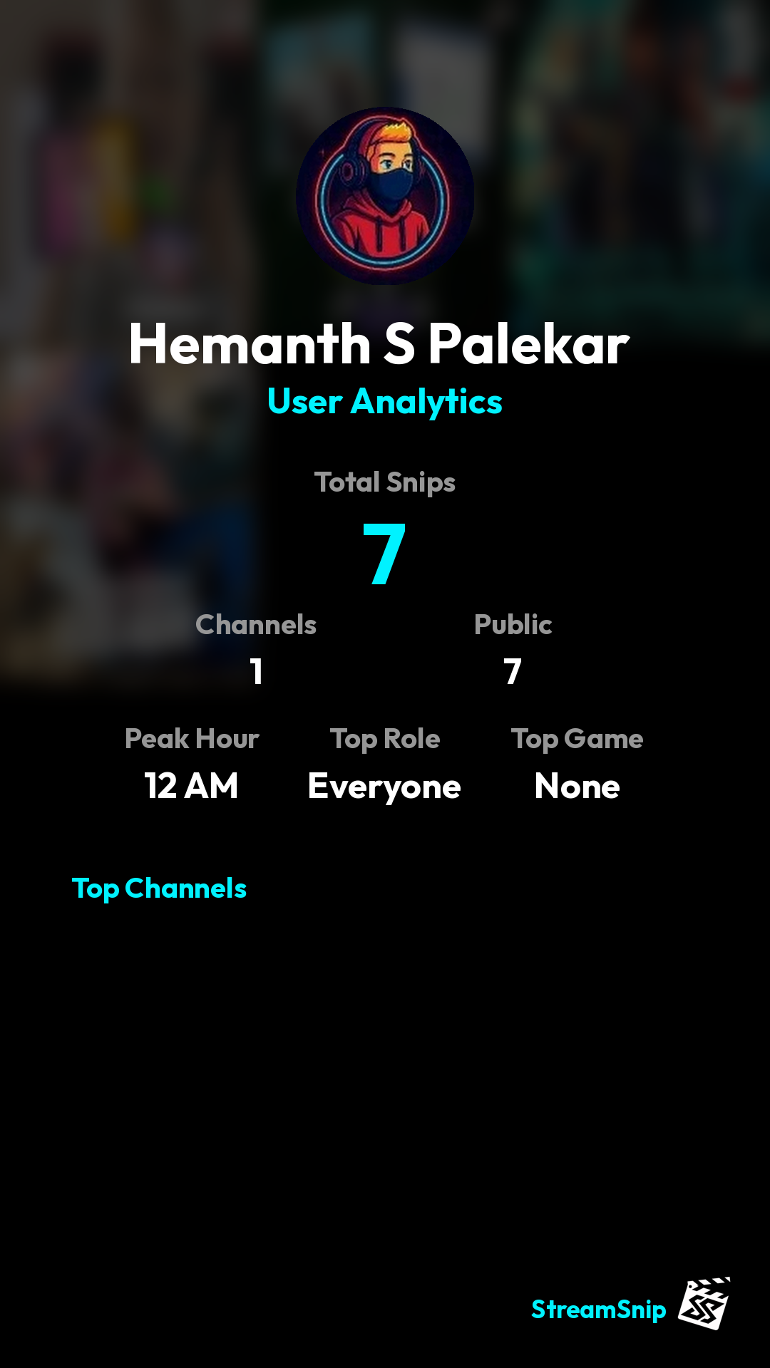 Stats Share Card