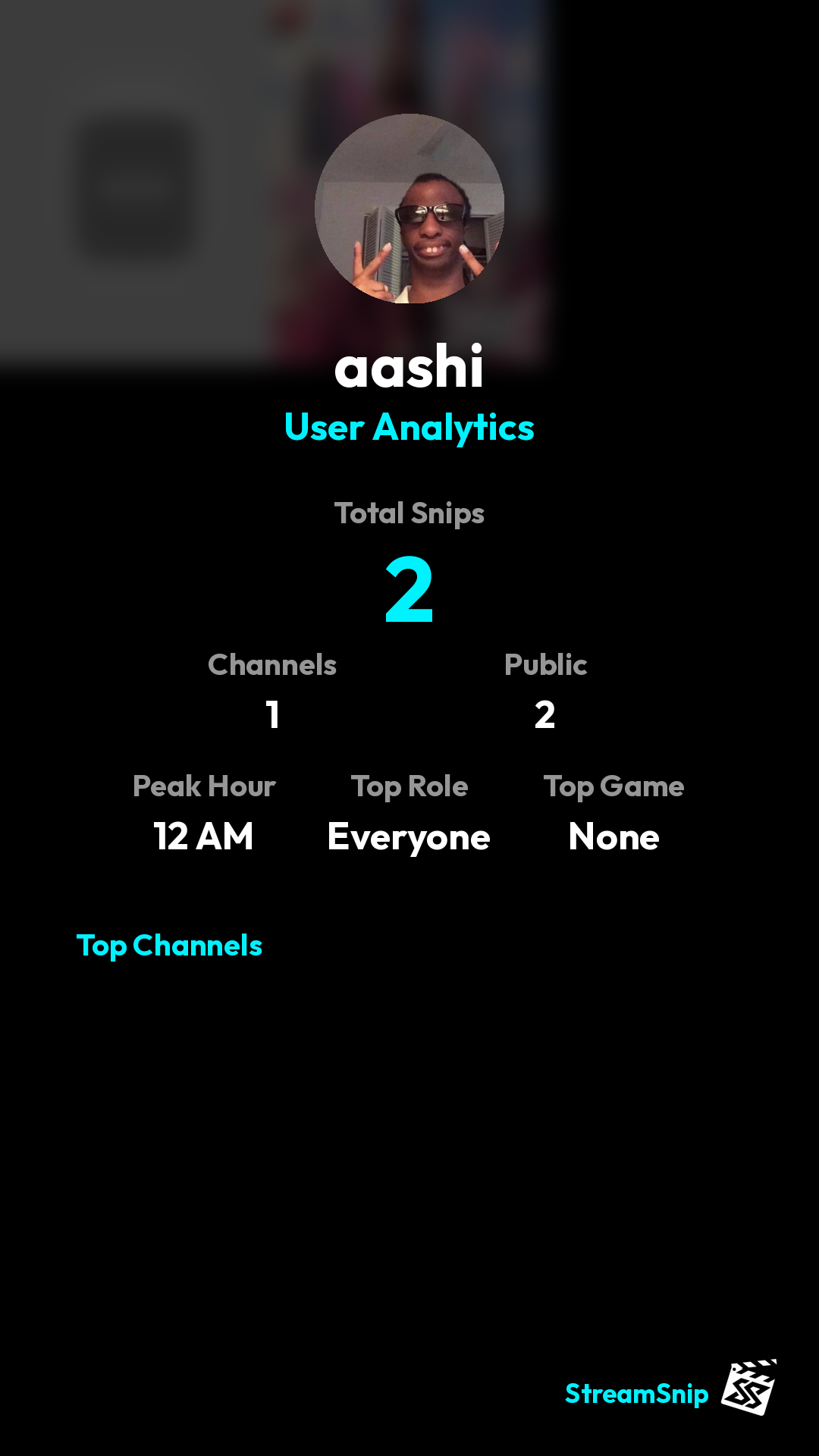 Stats Share Card
