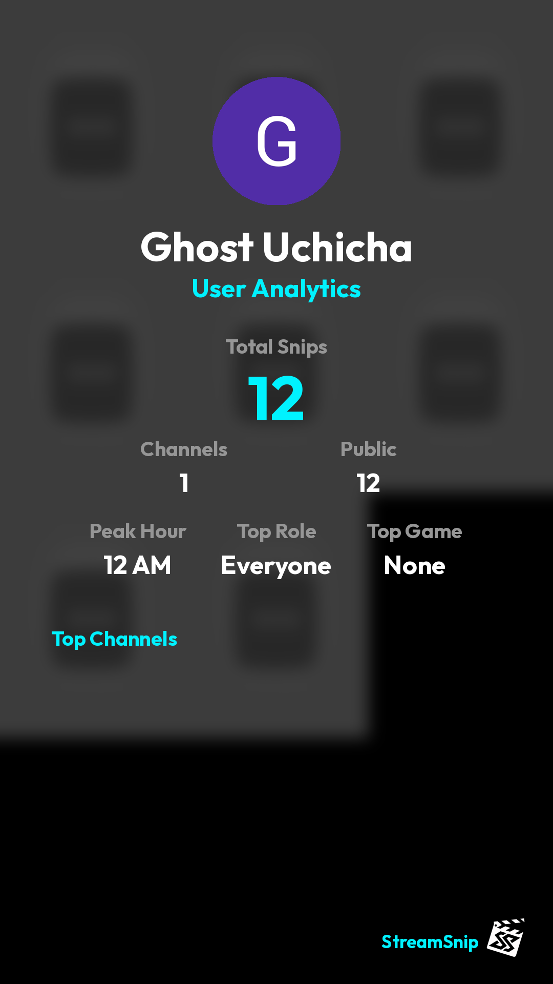 Stats Share Card