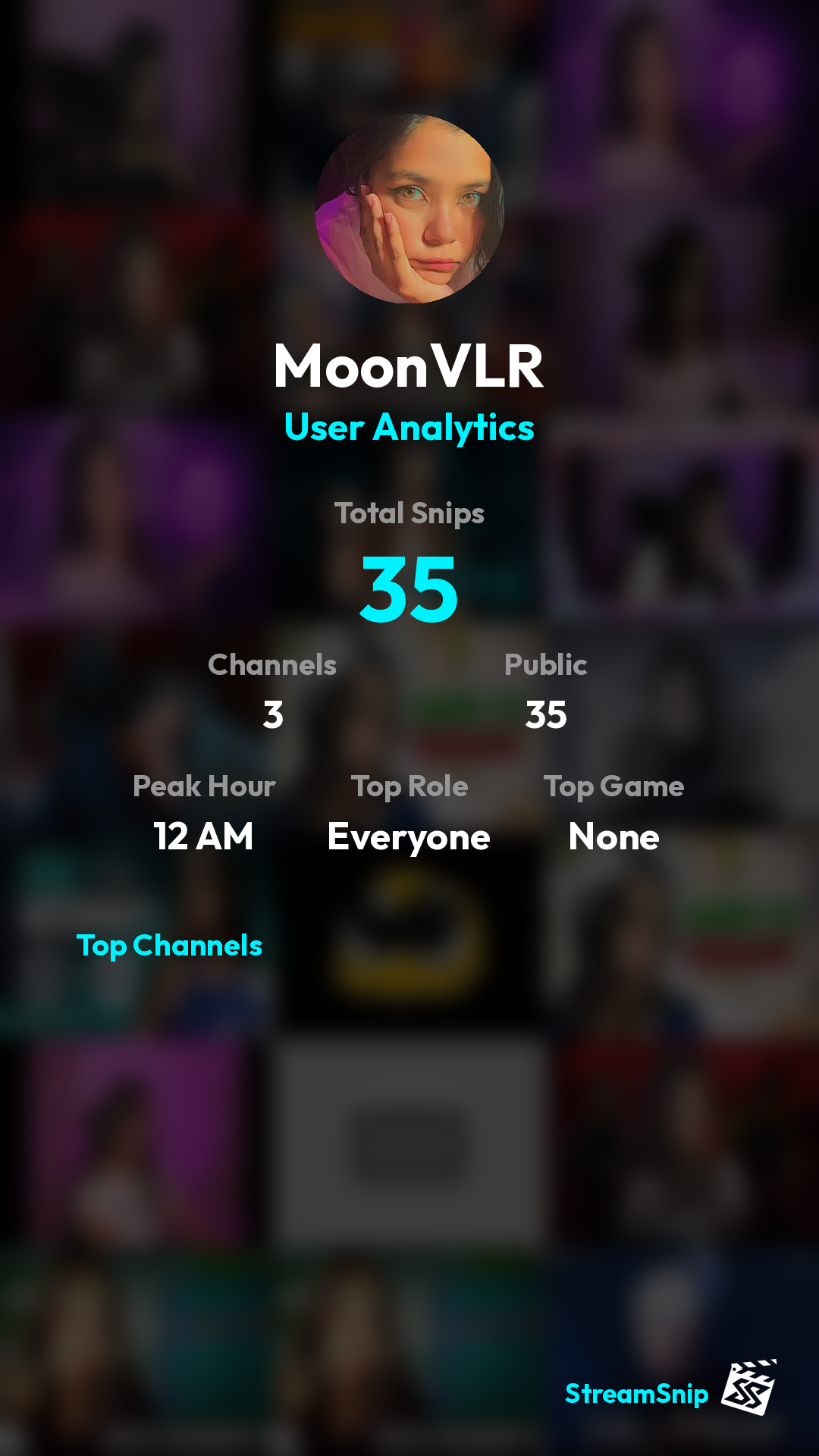 Stats Share Card