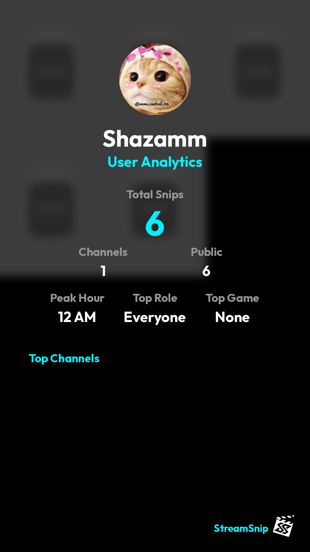 Stats Share Card