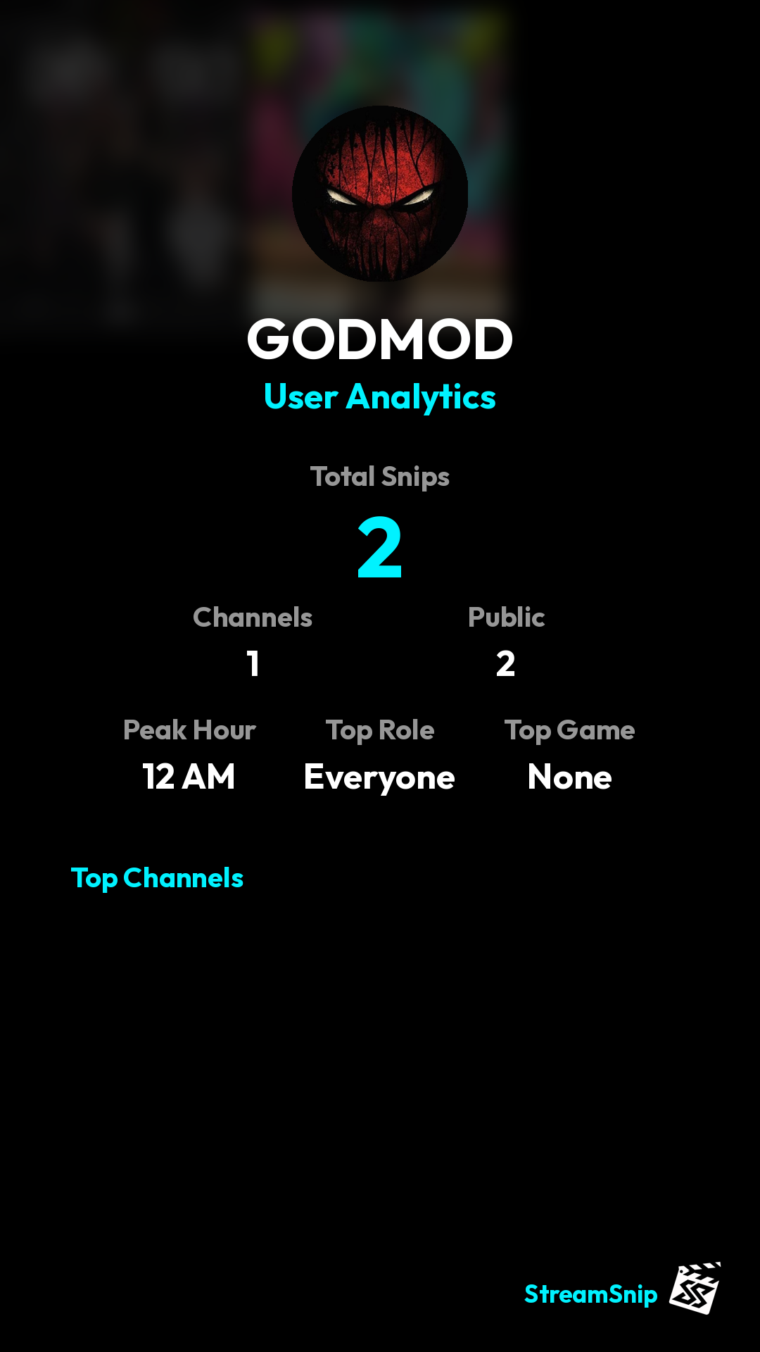 Stats Share Card