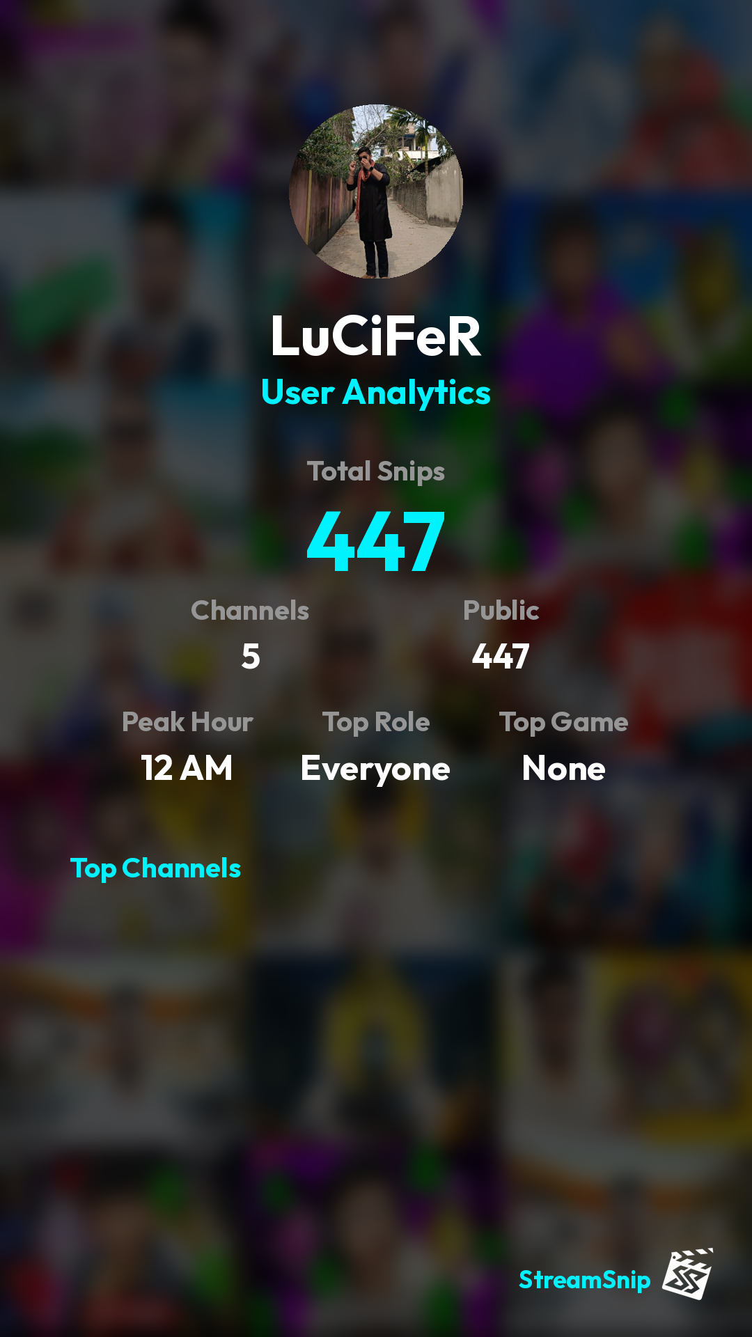 Stats Share Card
