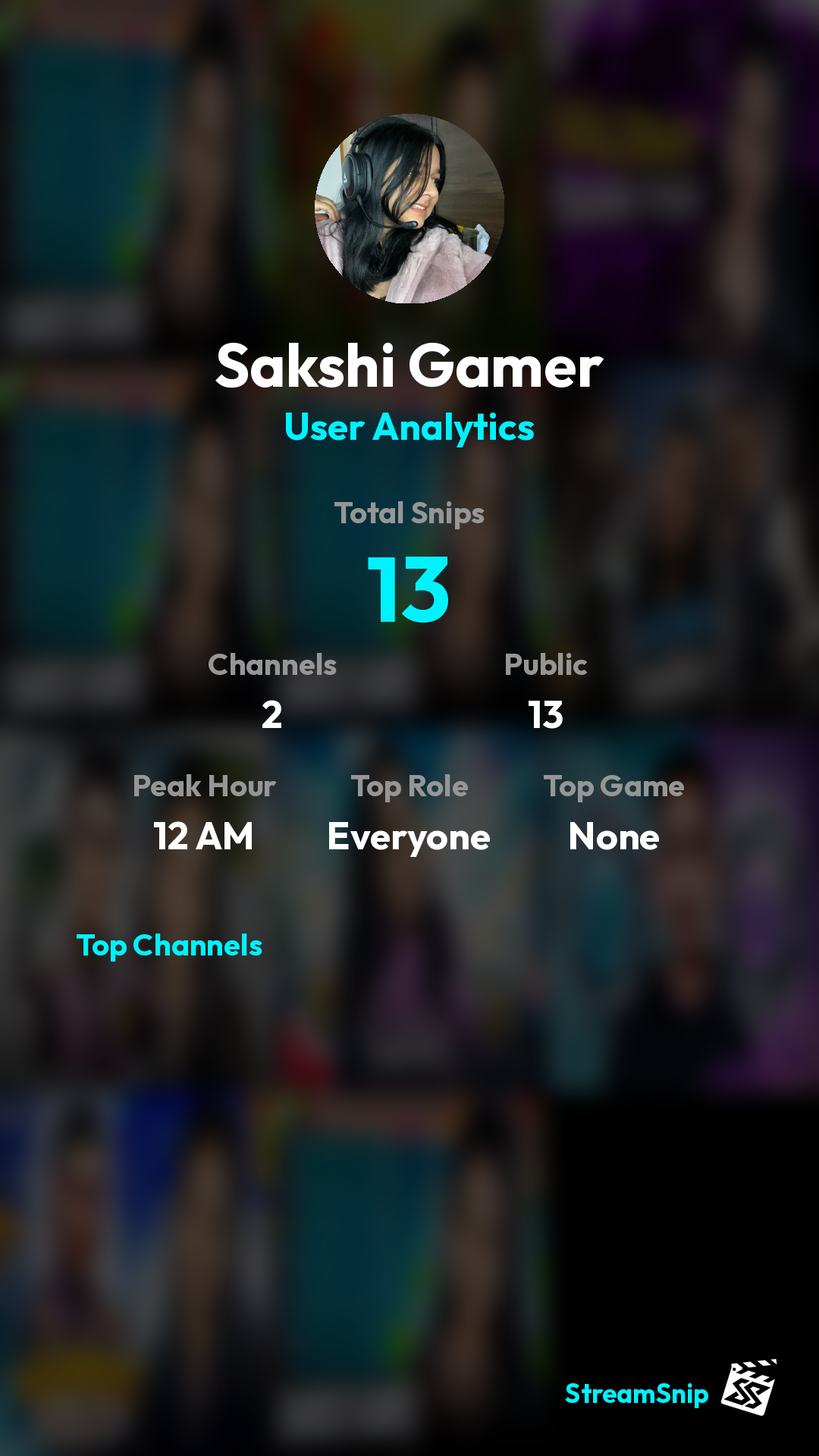 Stats Share Card