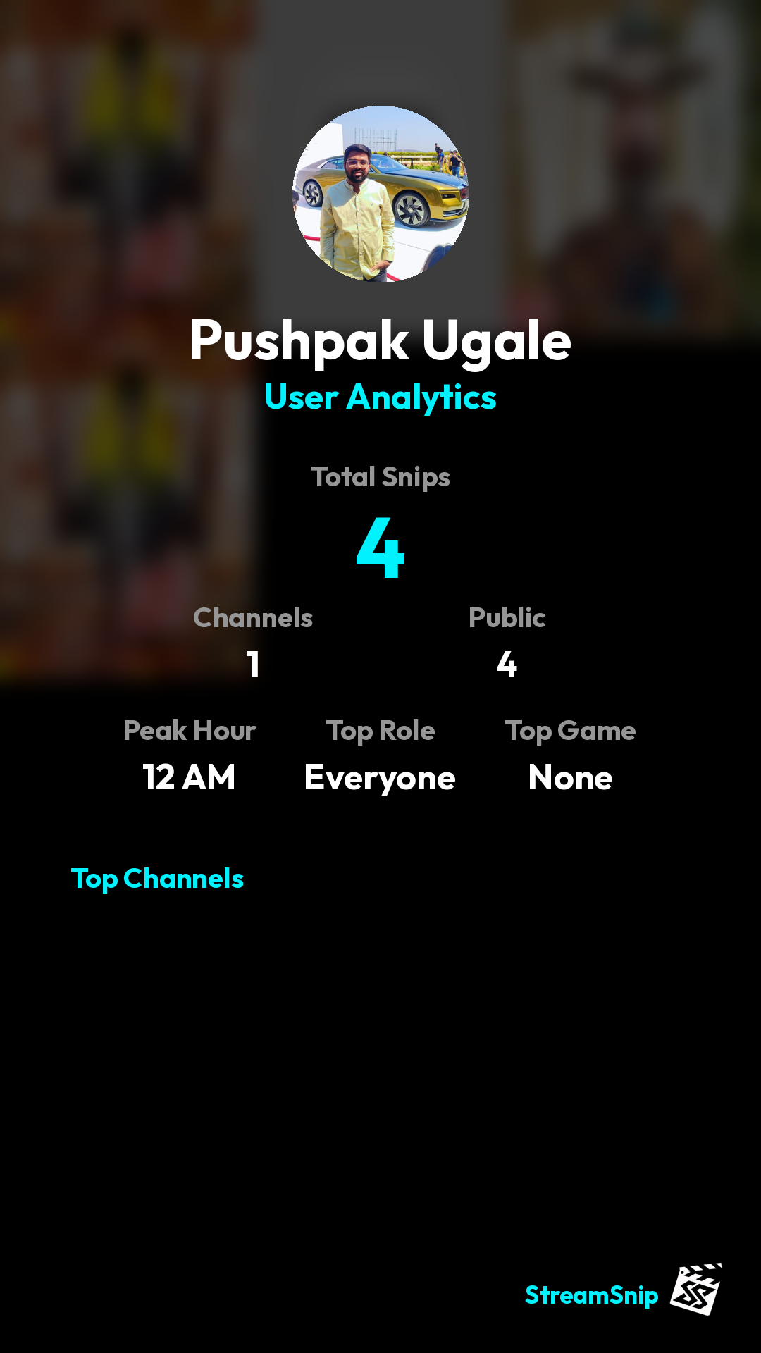Stats Share Card