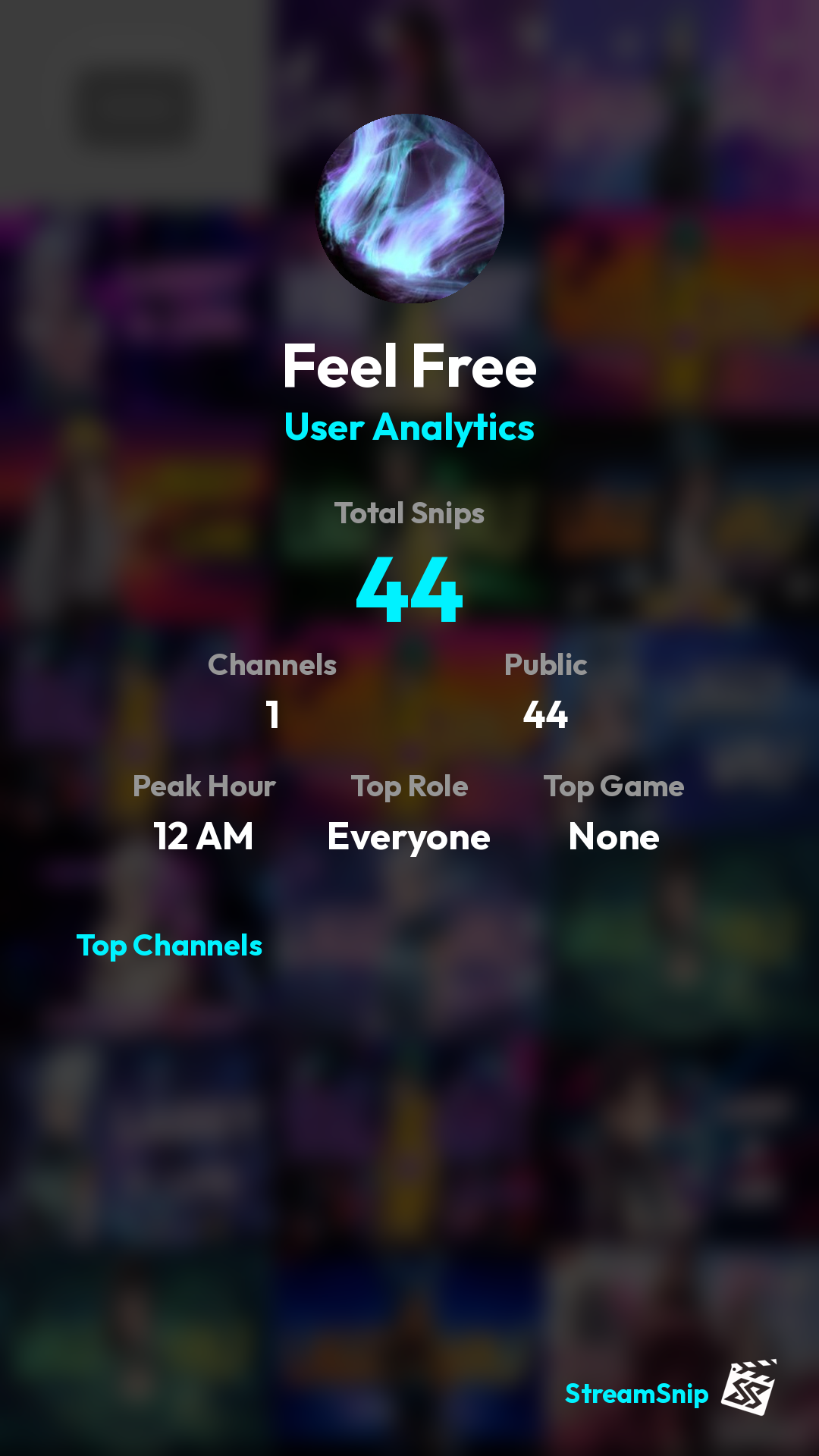 Stats Share Card