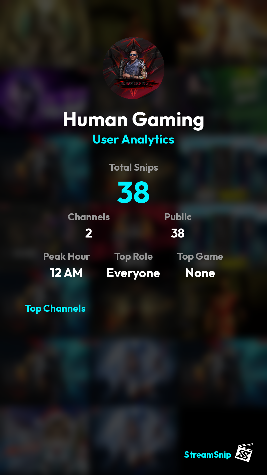 Stats Share Card