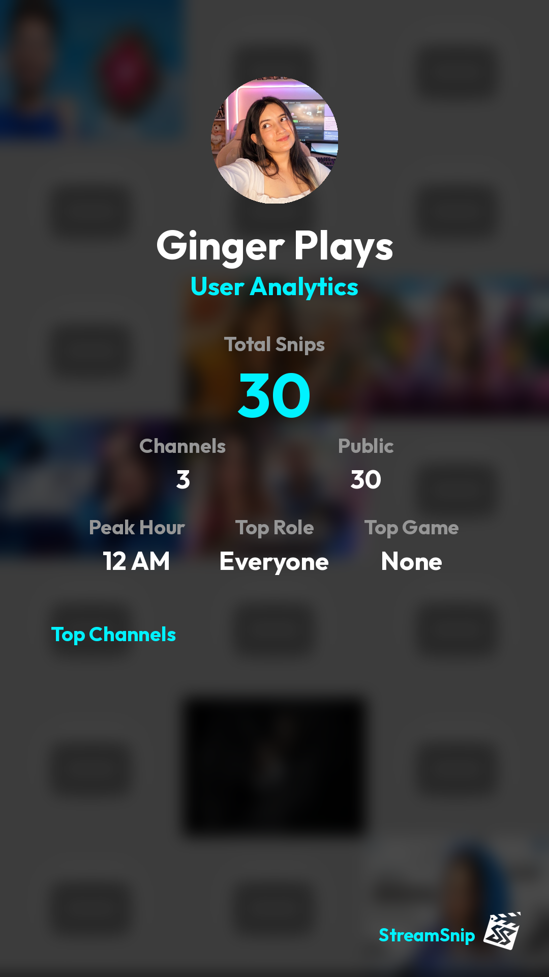 Stats Share Card
