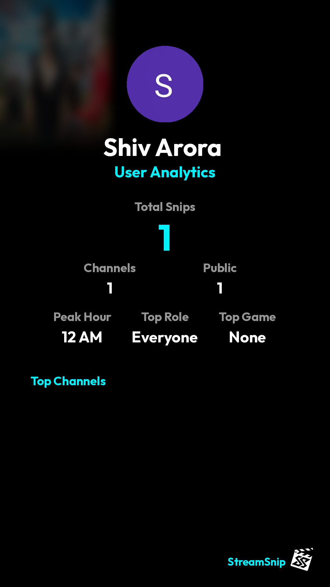 Stats Share Card