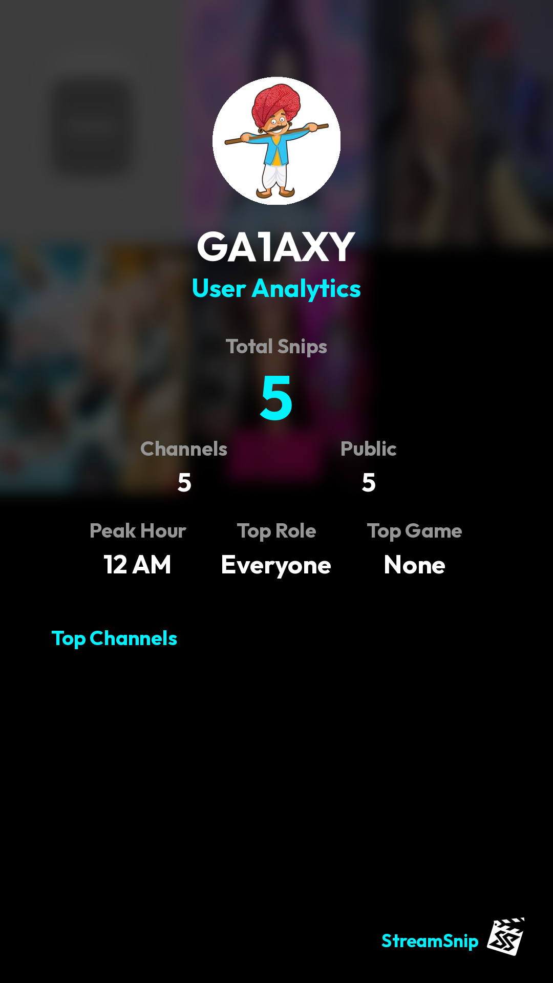 Stats Share Card