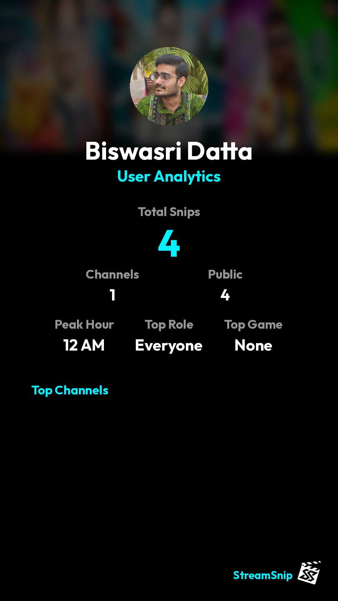 Stats Share Card