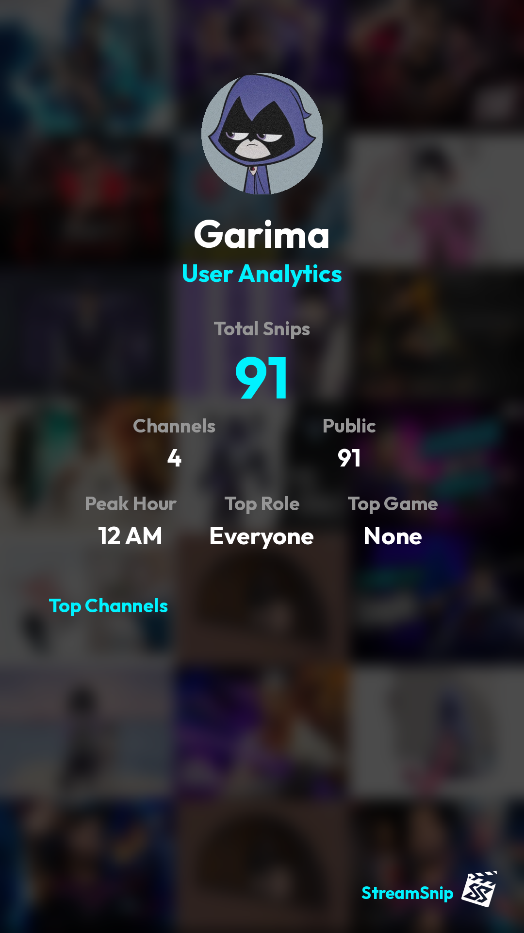 Stats Share Card