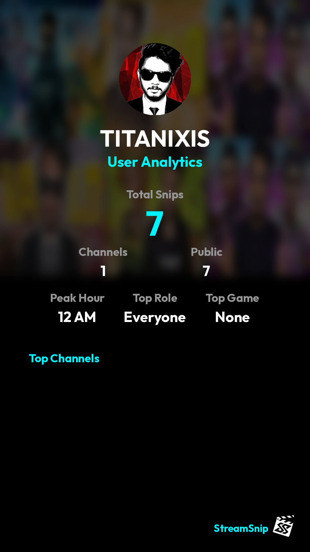 Stats Share Card