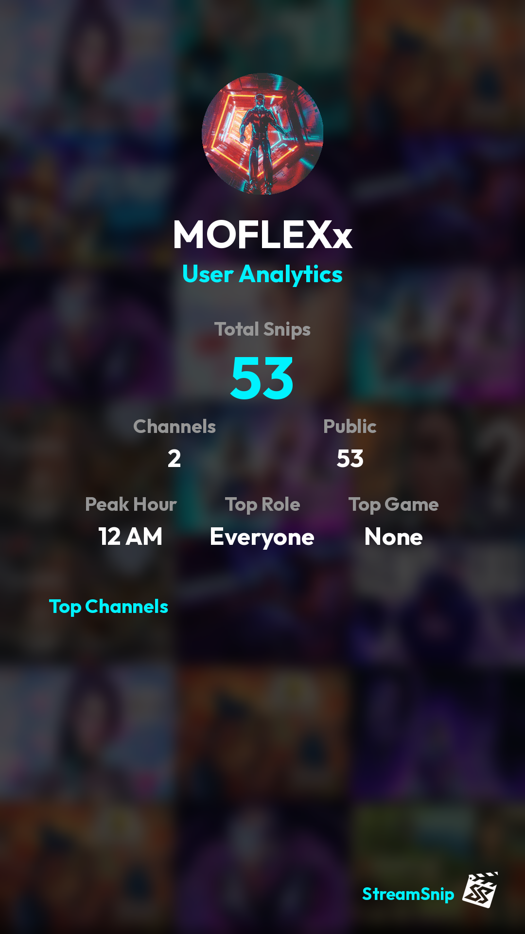 Stats Share Card