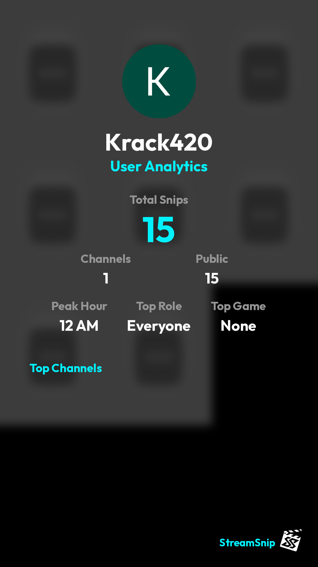 Stats Share Card
